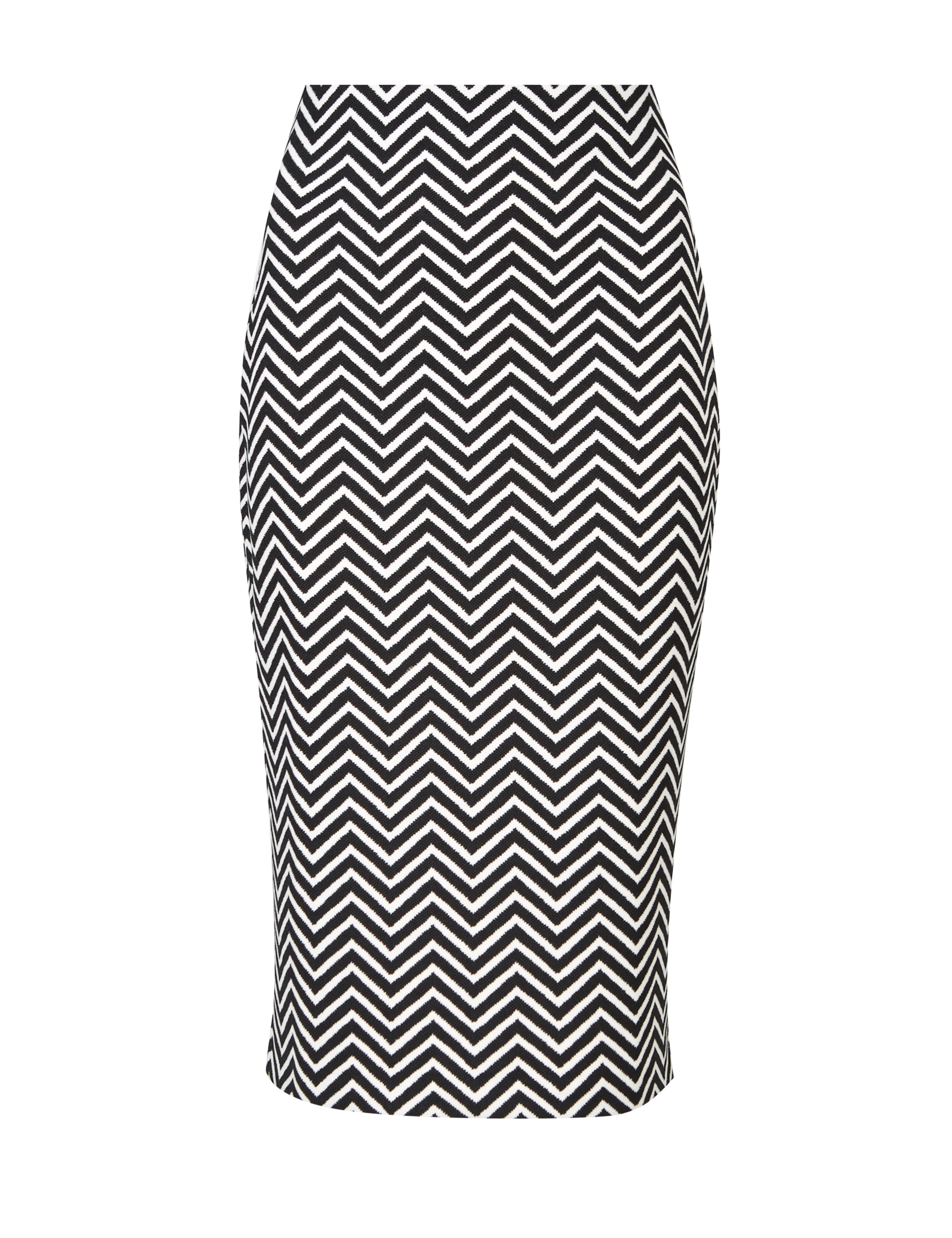 Chevron Print Pencil Skirt 2 of 4