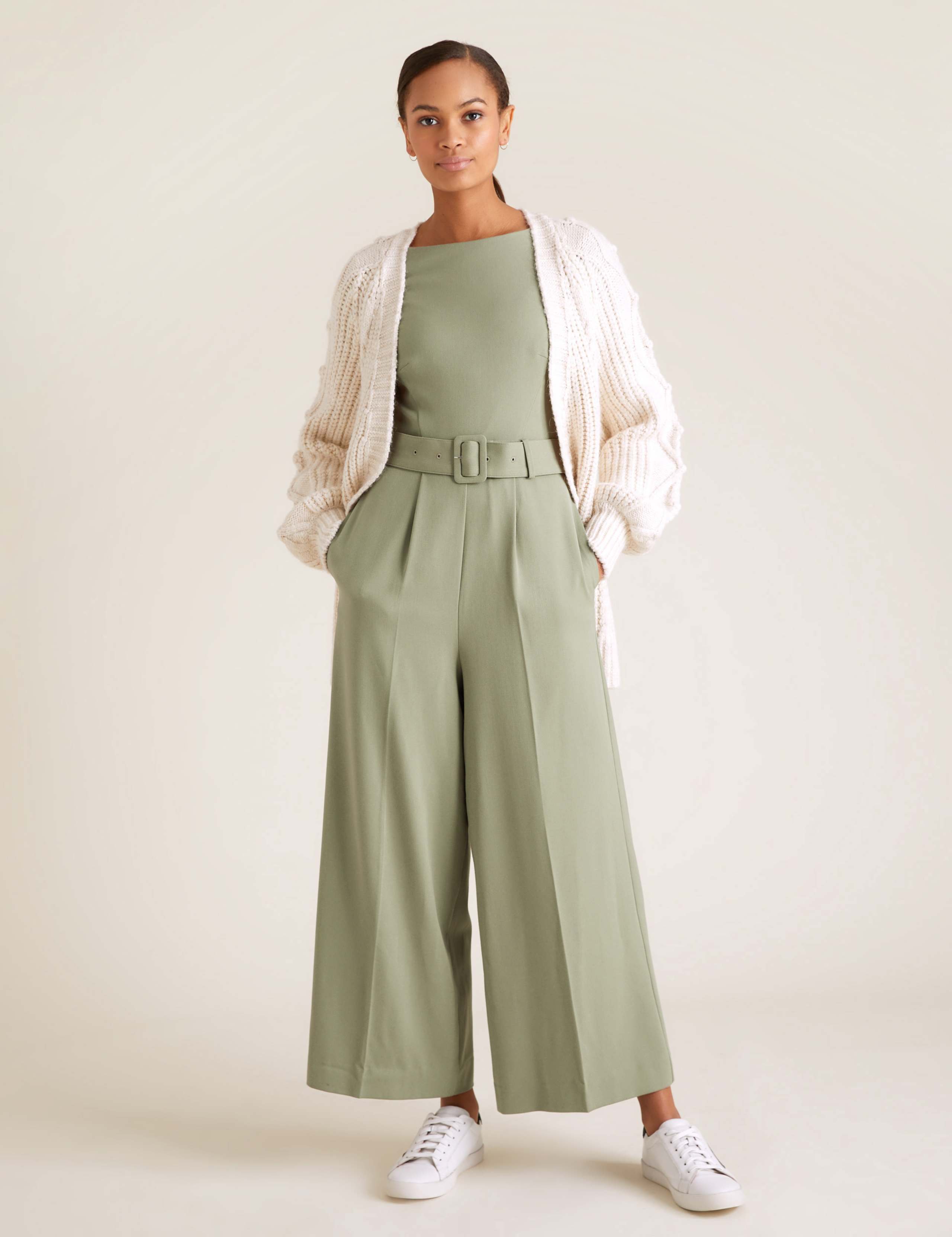 Belted Jumpsuit 3 of 5