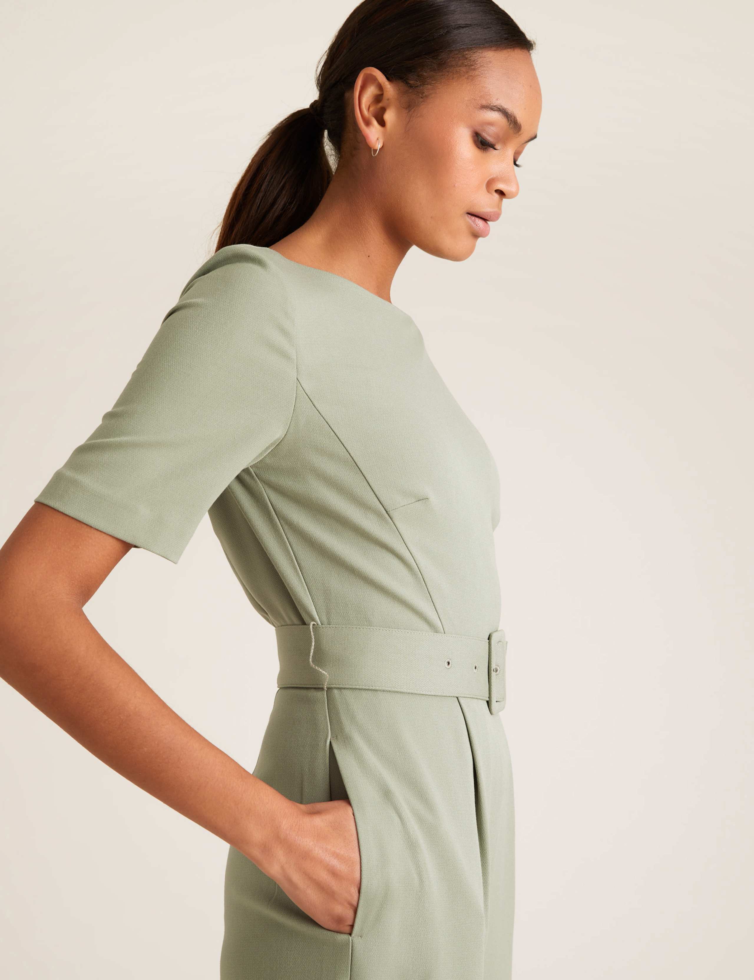 Belted Jumpsuit 4 of 5