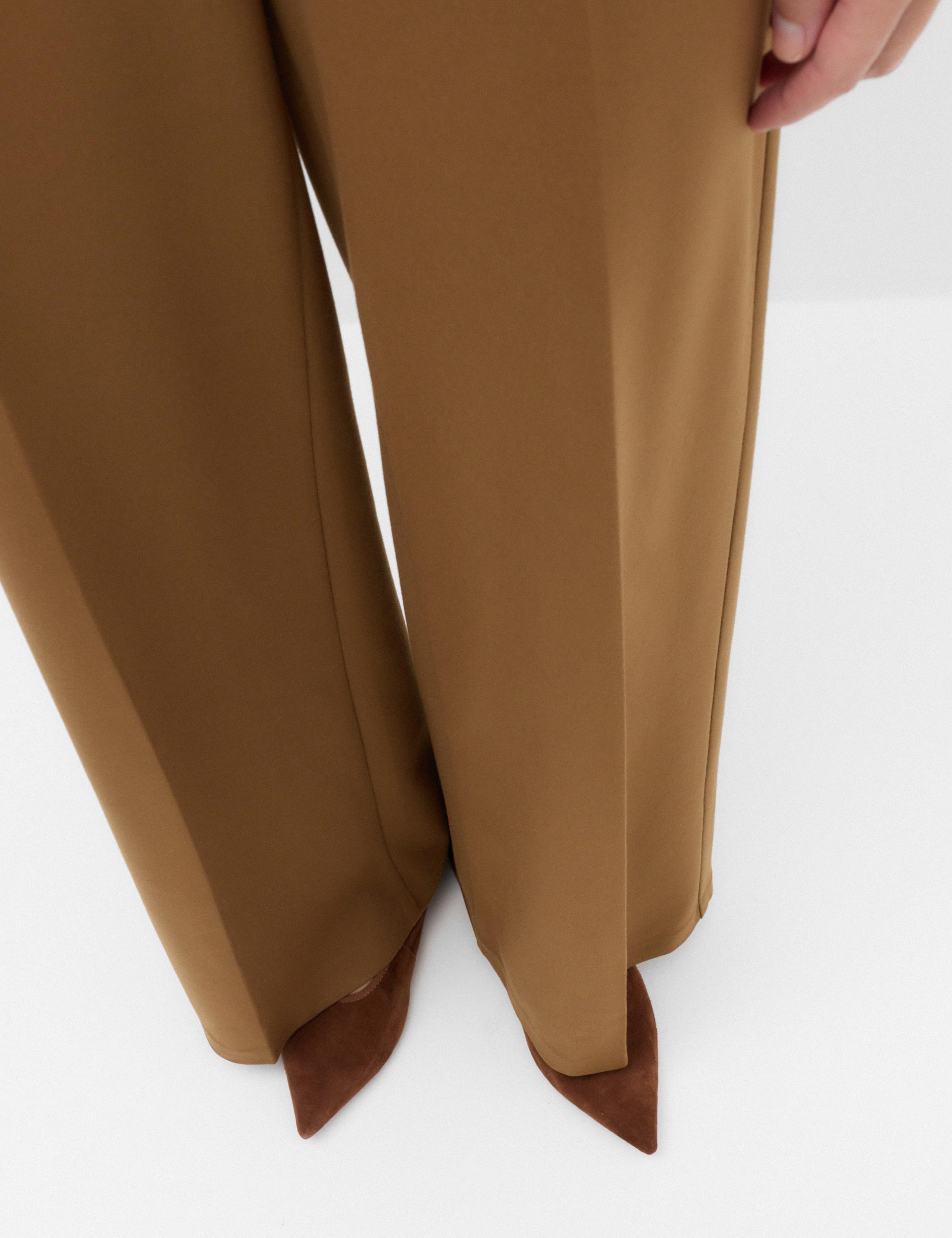 Jersey Wide Leg Trousers with Stretch 3 of 6