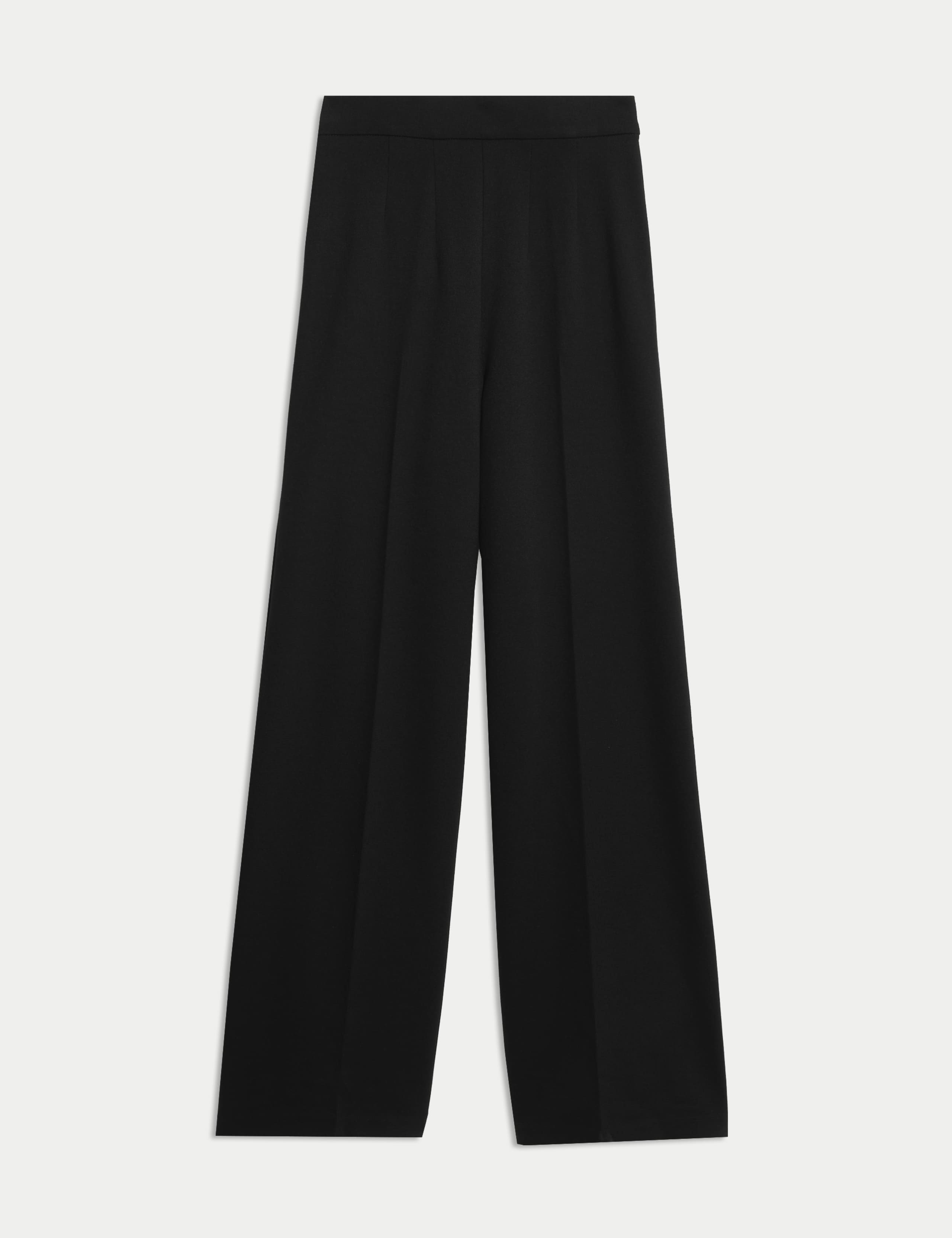 Jersey Wide Leg Trousers with Stretch 2 of 5