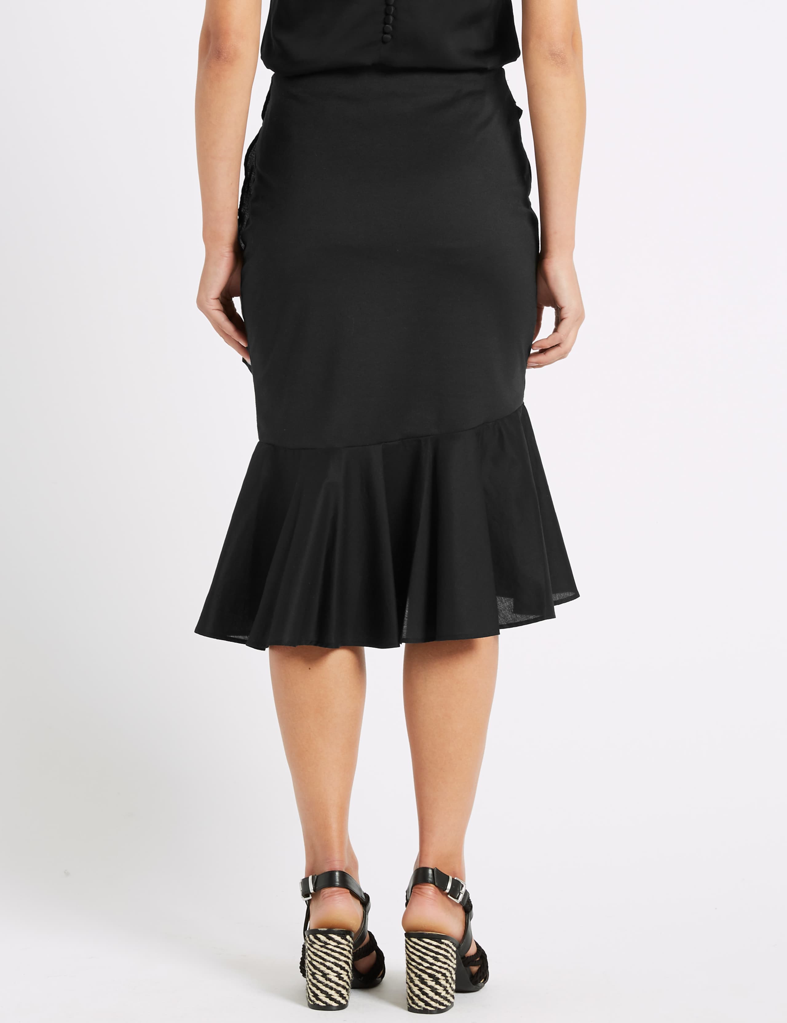 Frill Hem Wrap Skirt 5 of 6