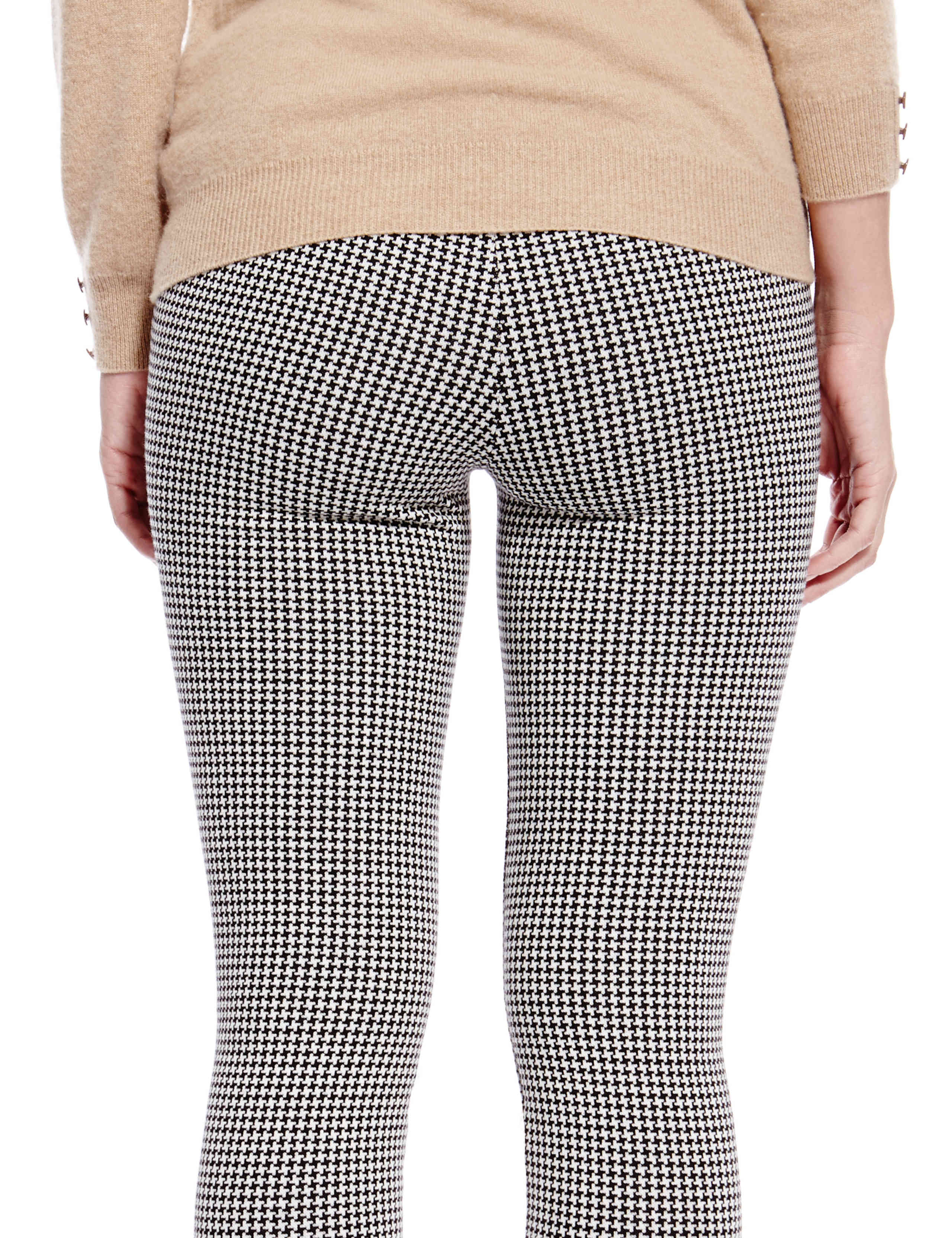 Pull On Checked Treggings 4 of 4