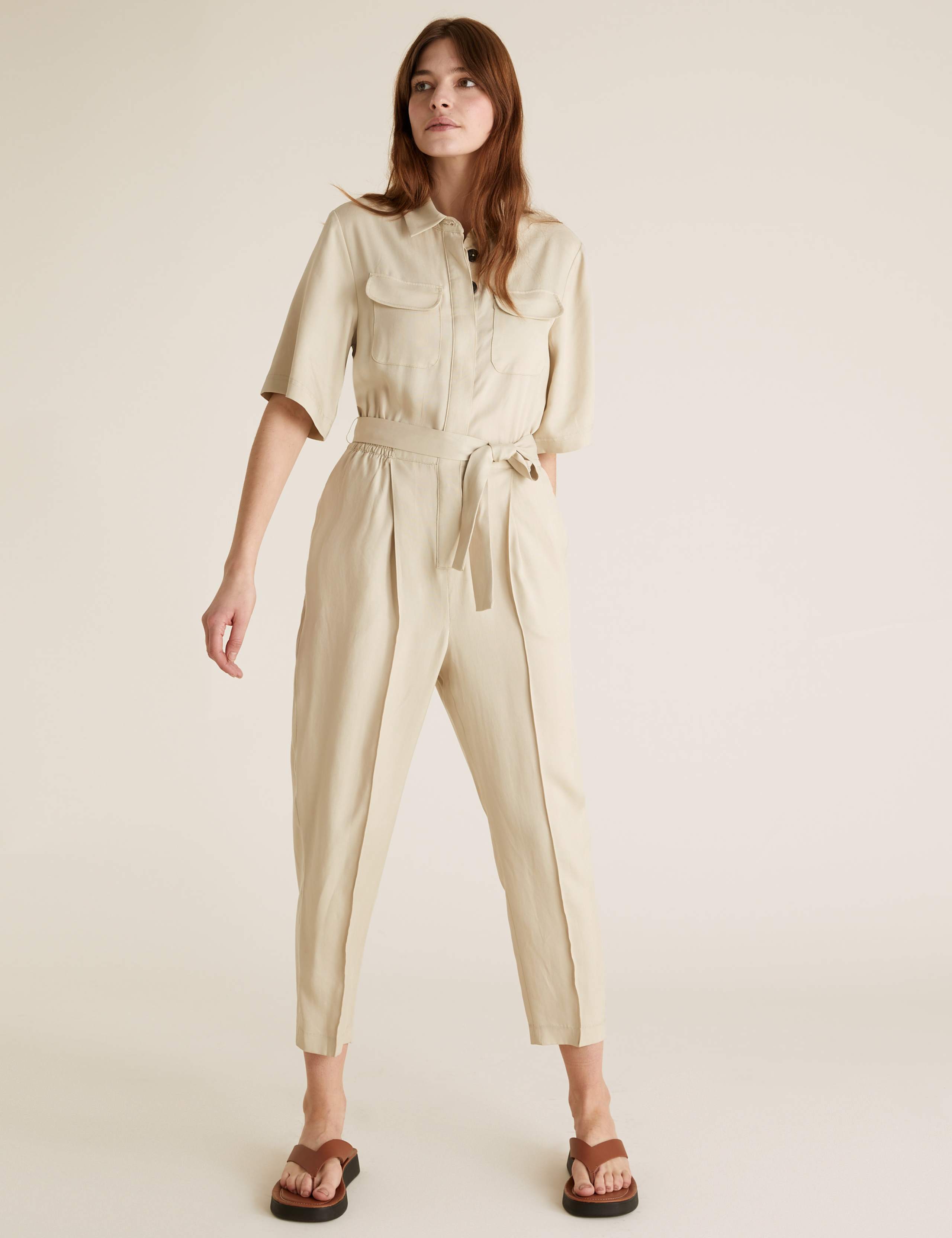 Belted Utility Jumpsuit 4 of 6