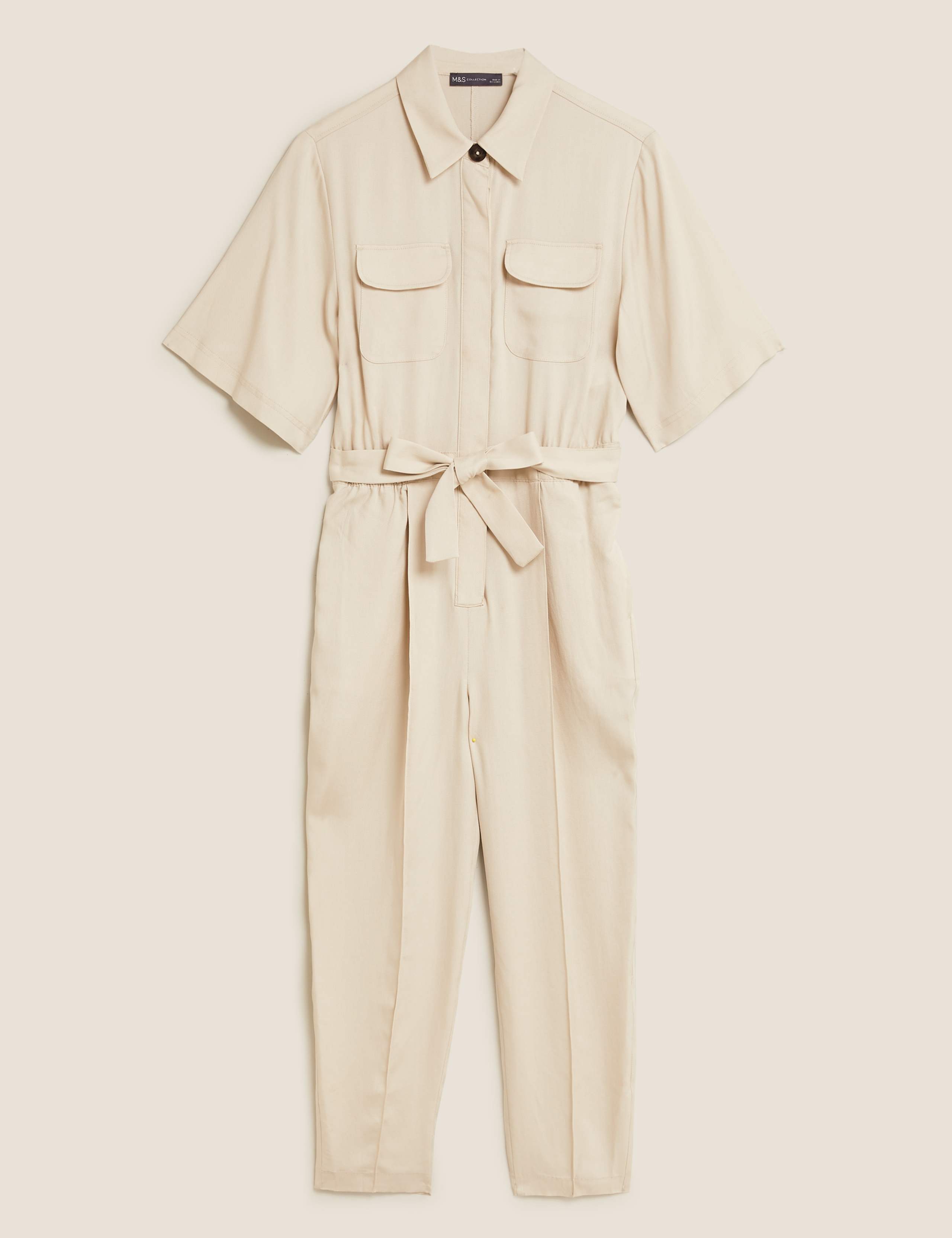 Belted Utility Jumpsuit 2 of 6