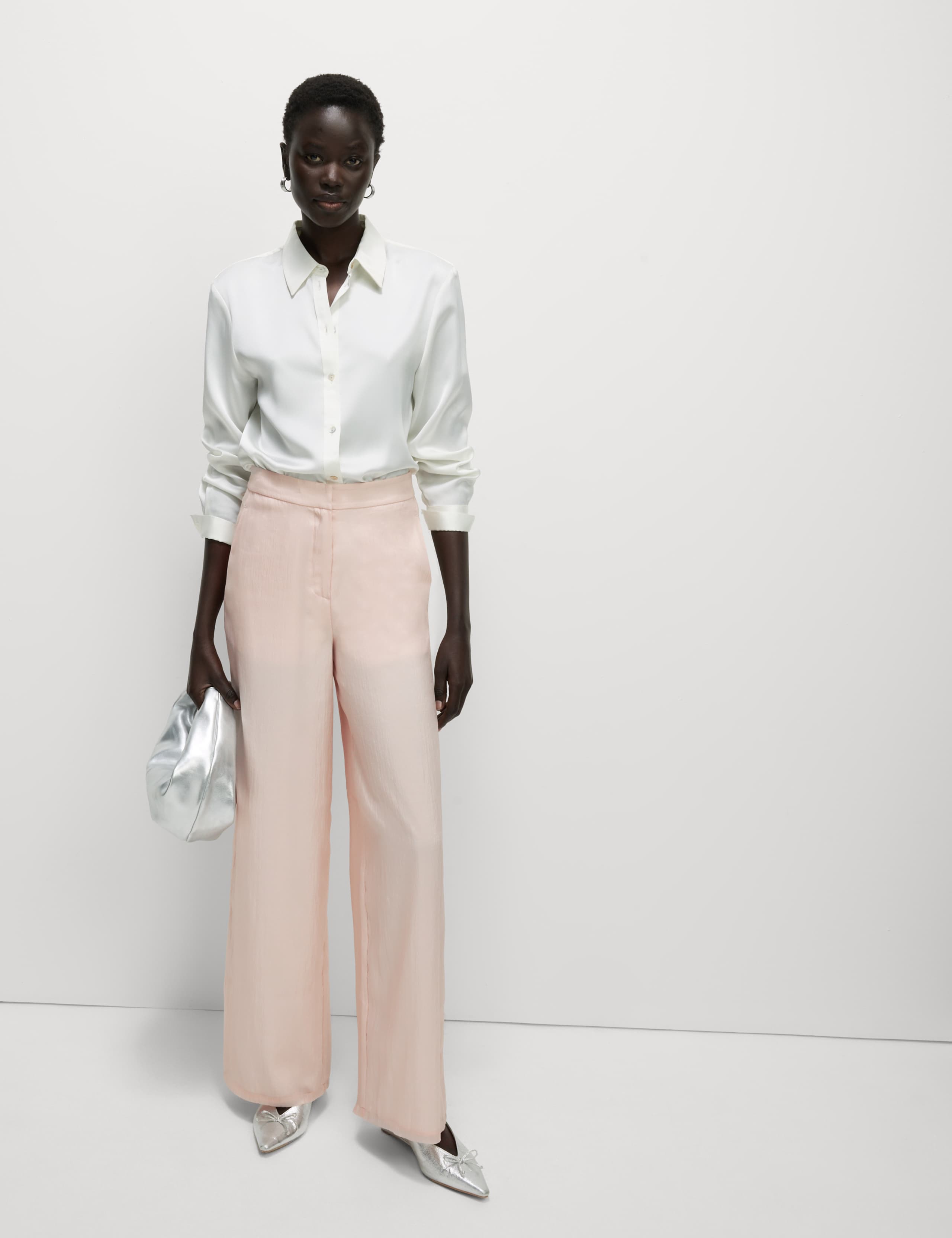 Organza Wide Leg Trousers 4 of 5