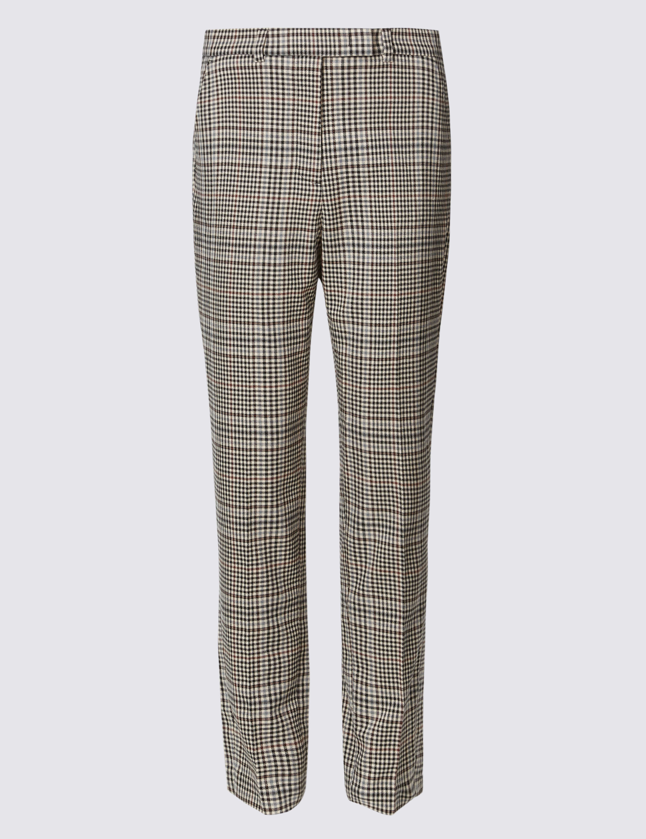 Checked Slim Leg Trousers 2 of 6