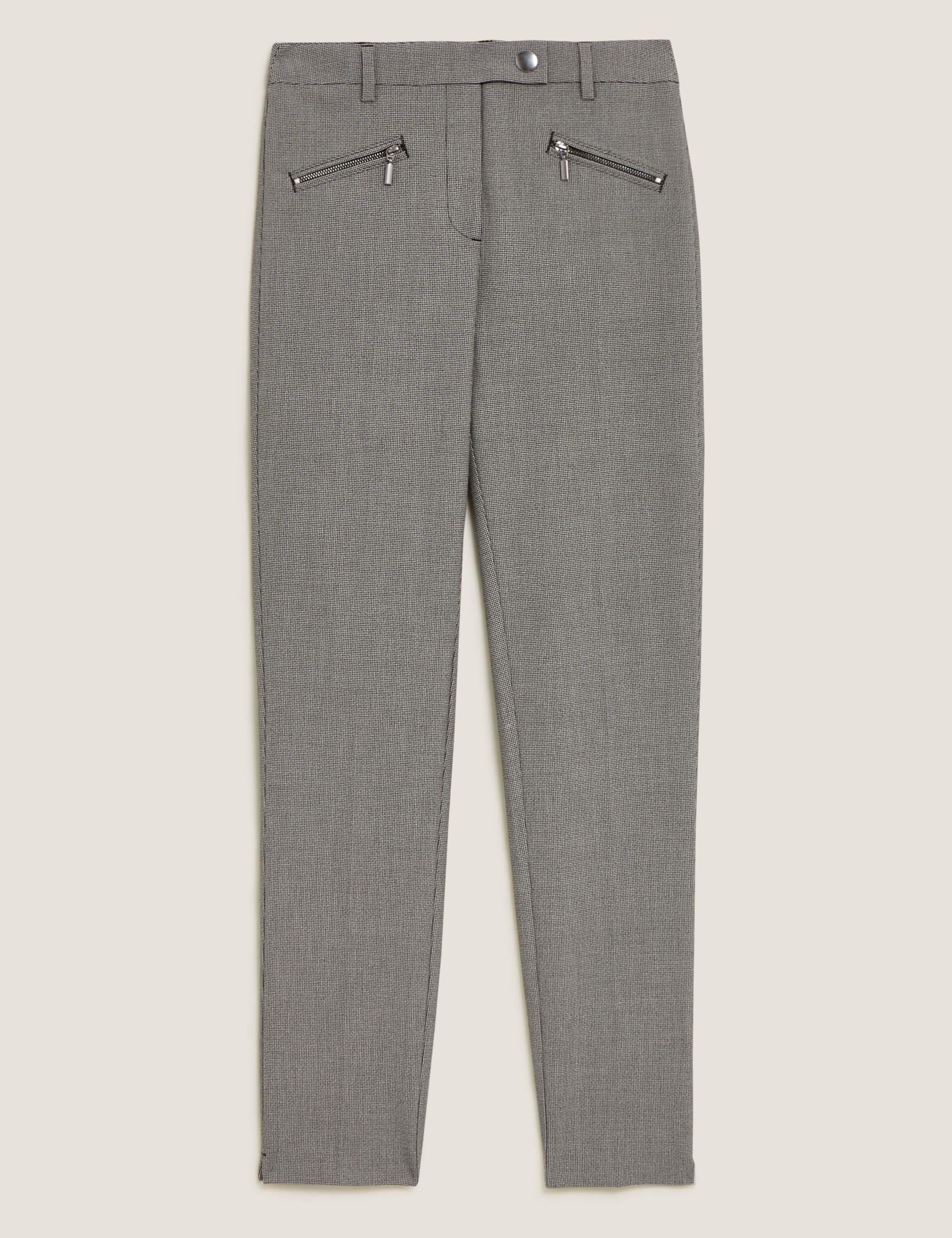 Checked Slim Fit Ankle Grazer Trousers 1 of 1