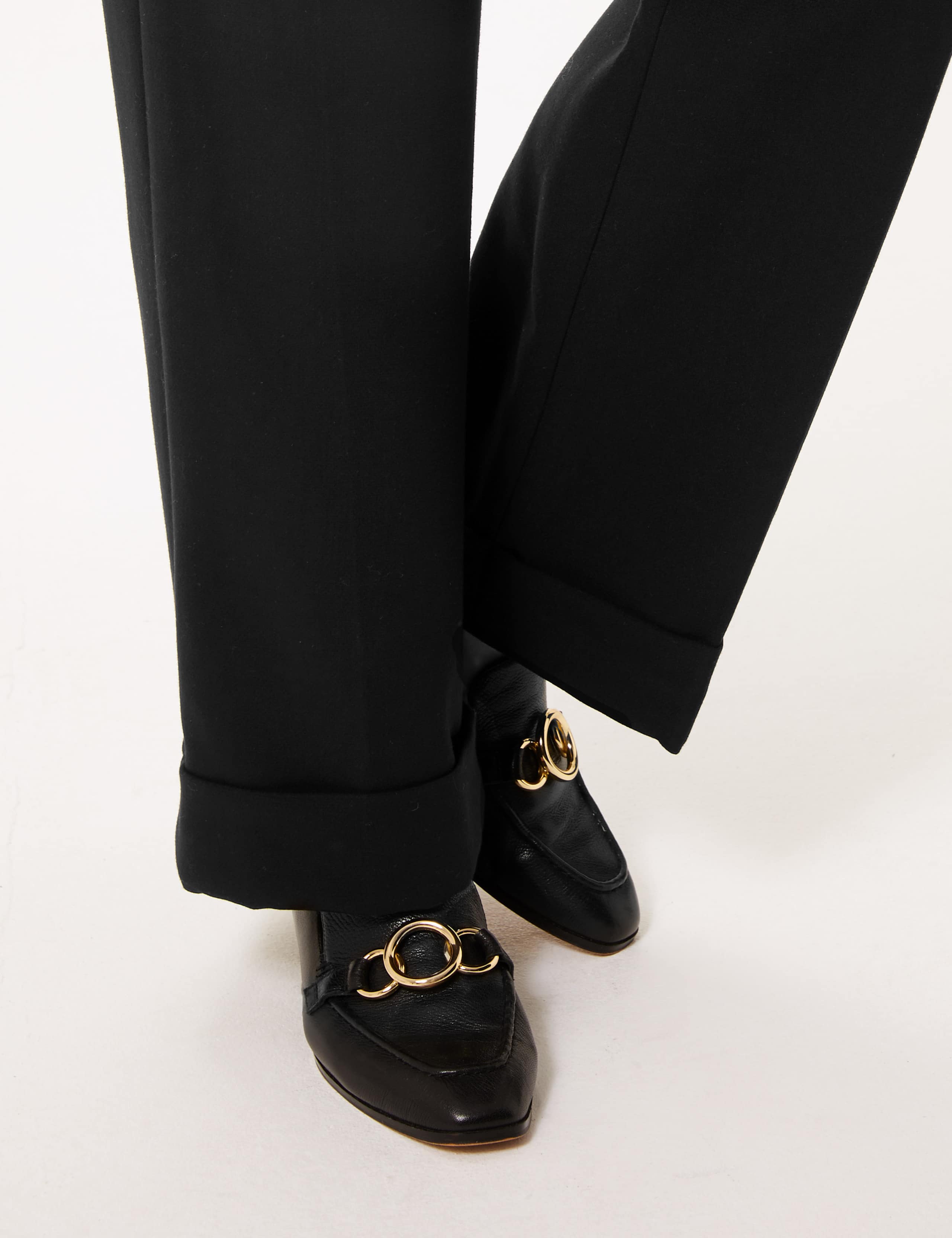 Turn-up Wide Leg Trousers 5 of 7