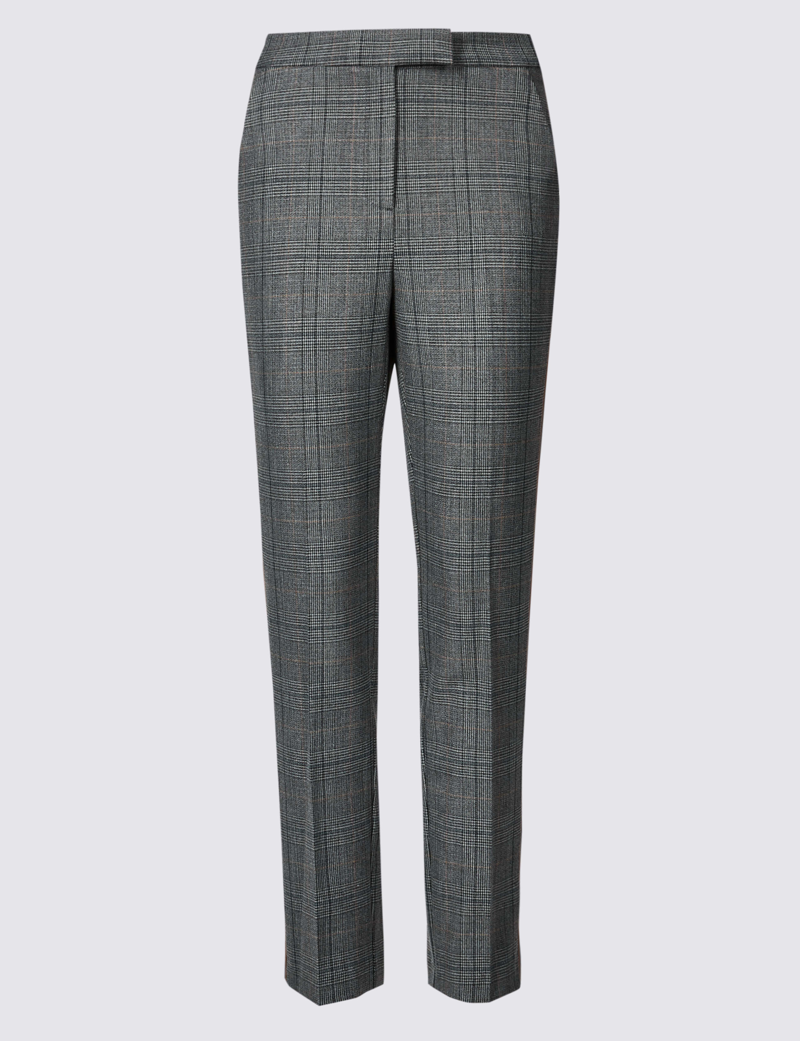 Checked Slim Leg Trousers 2 of 6