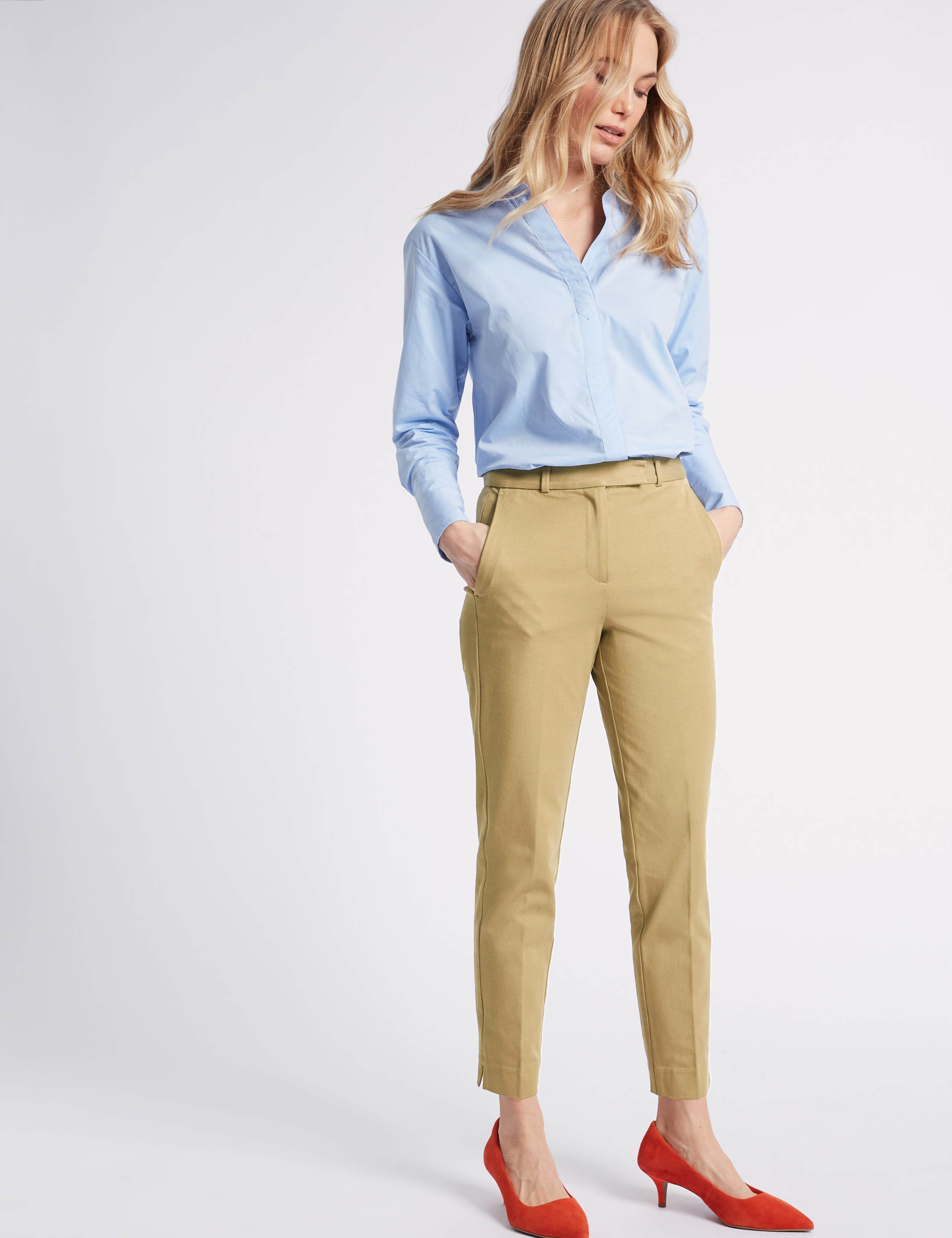 Slim Ankle Grazer Trousers 3 of 6