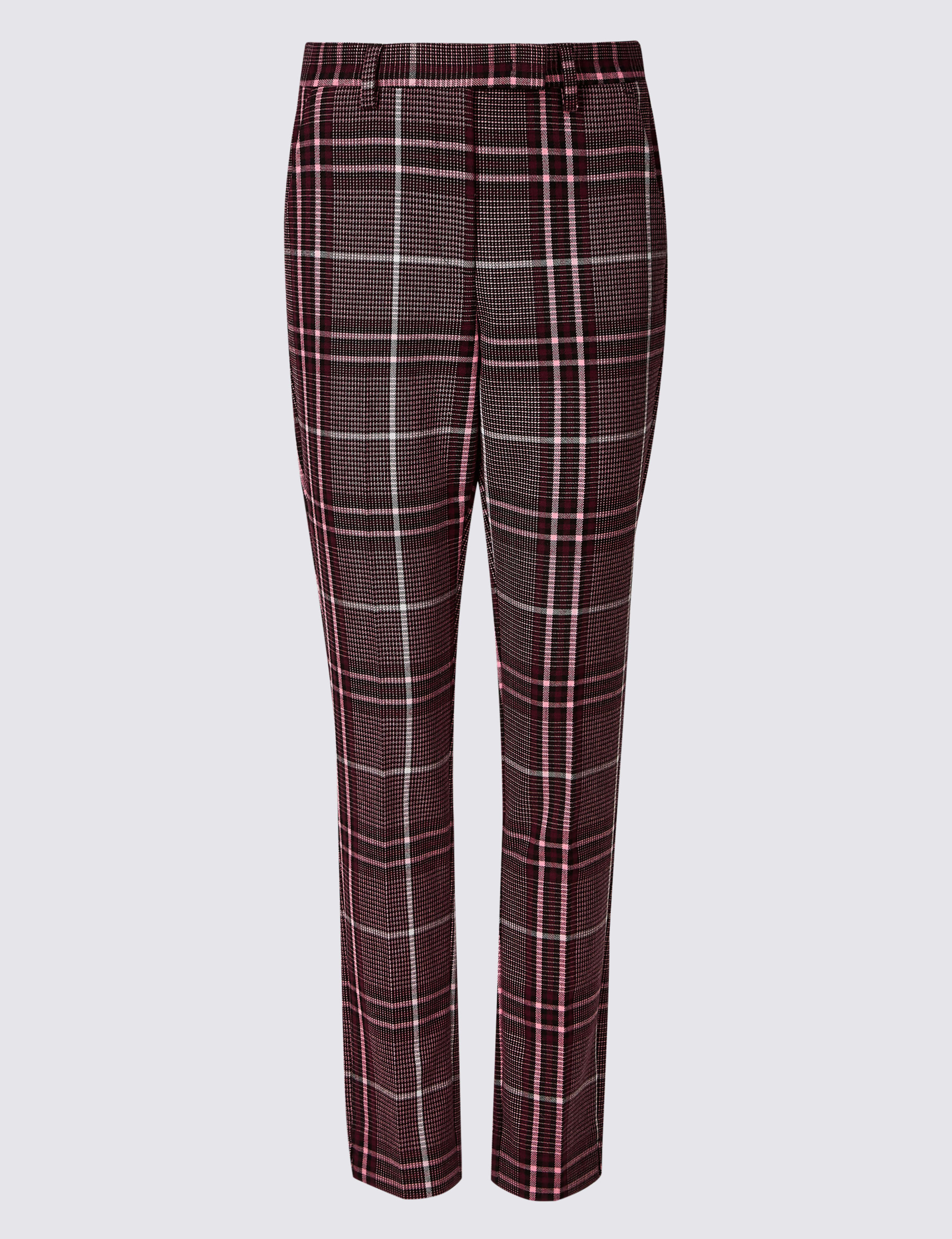 Checked Ankle Grazer Trousers 2 of 6