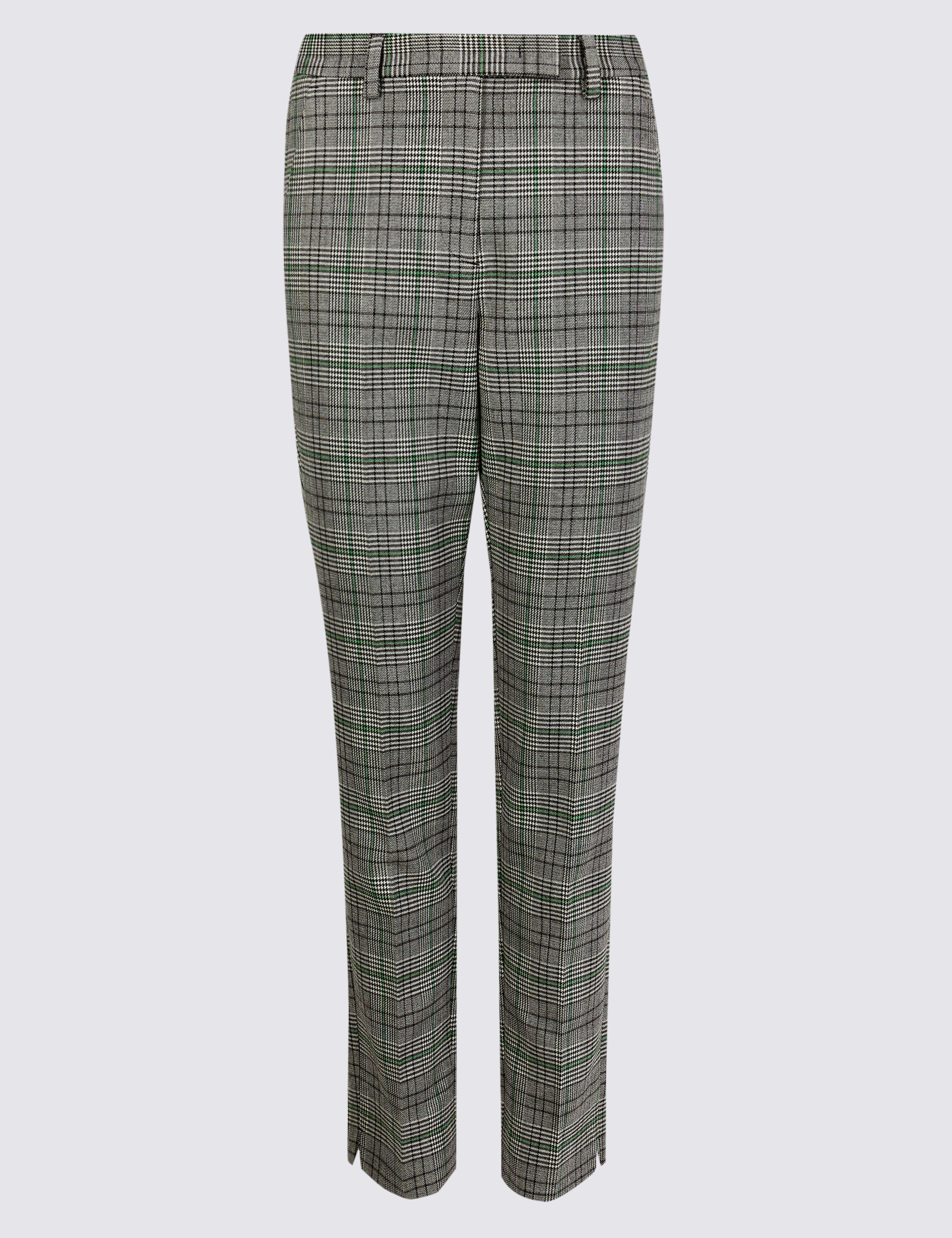 Checked Slim Leg Trousers 2 of 6