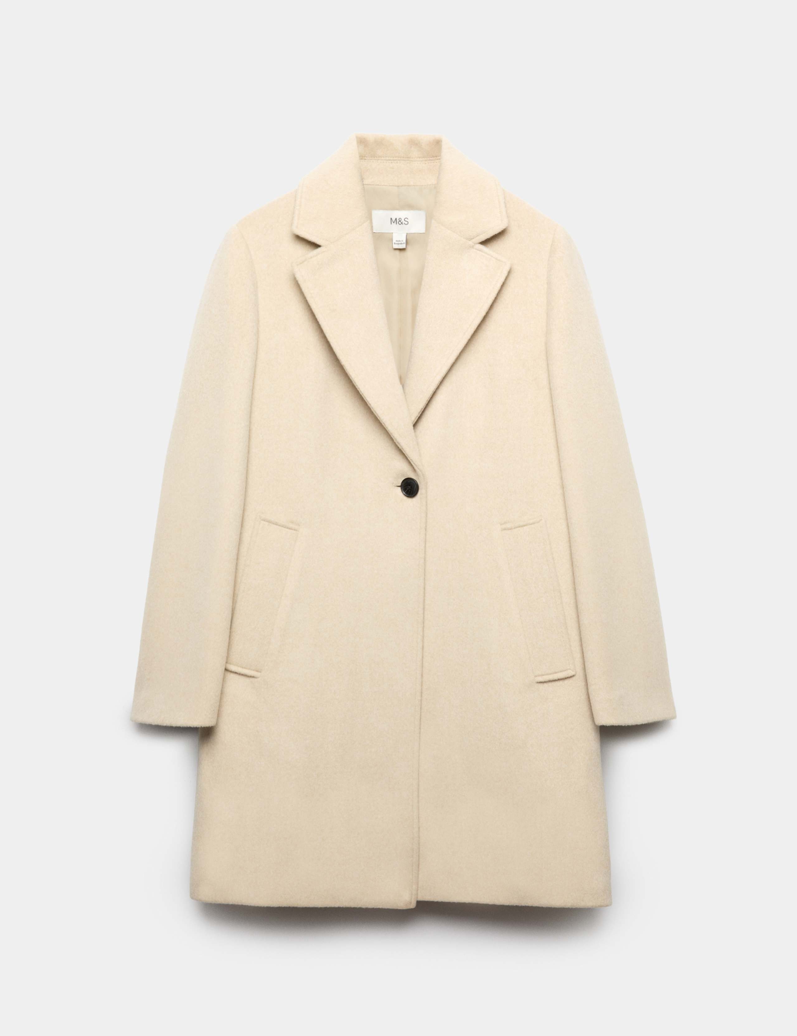 Single Breasted Longline Coat 2 of 6