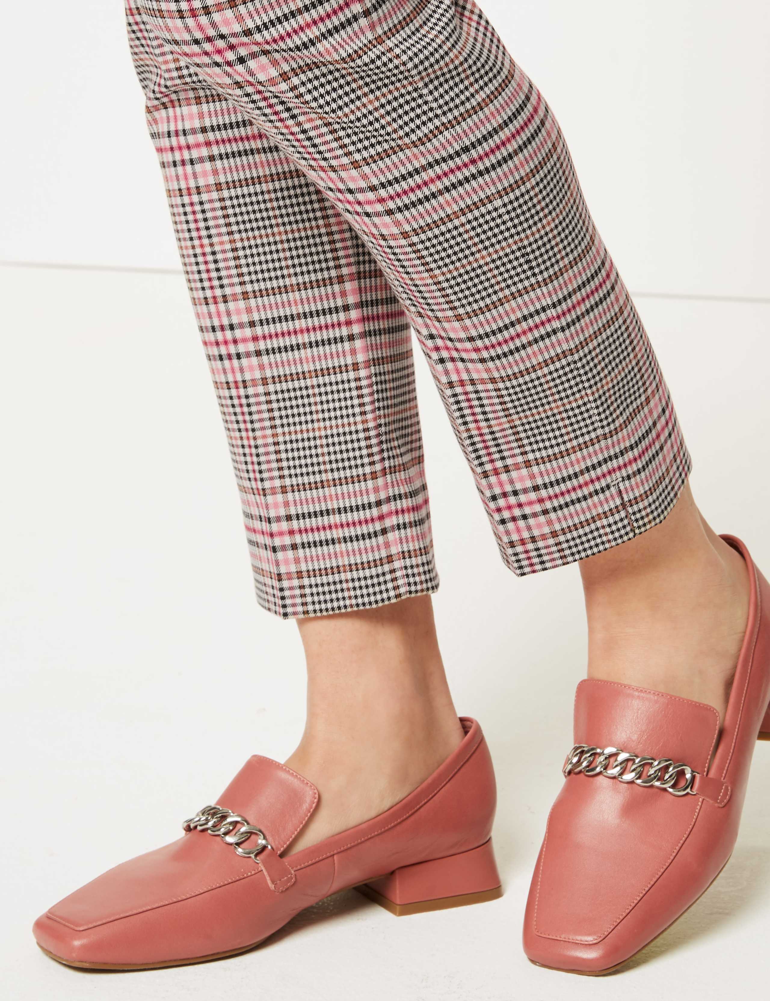 Mia Slim Checked Ankle Grazer Trousers 4 of 5