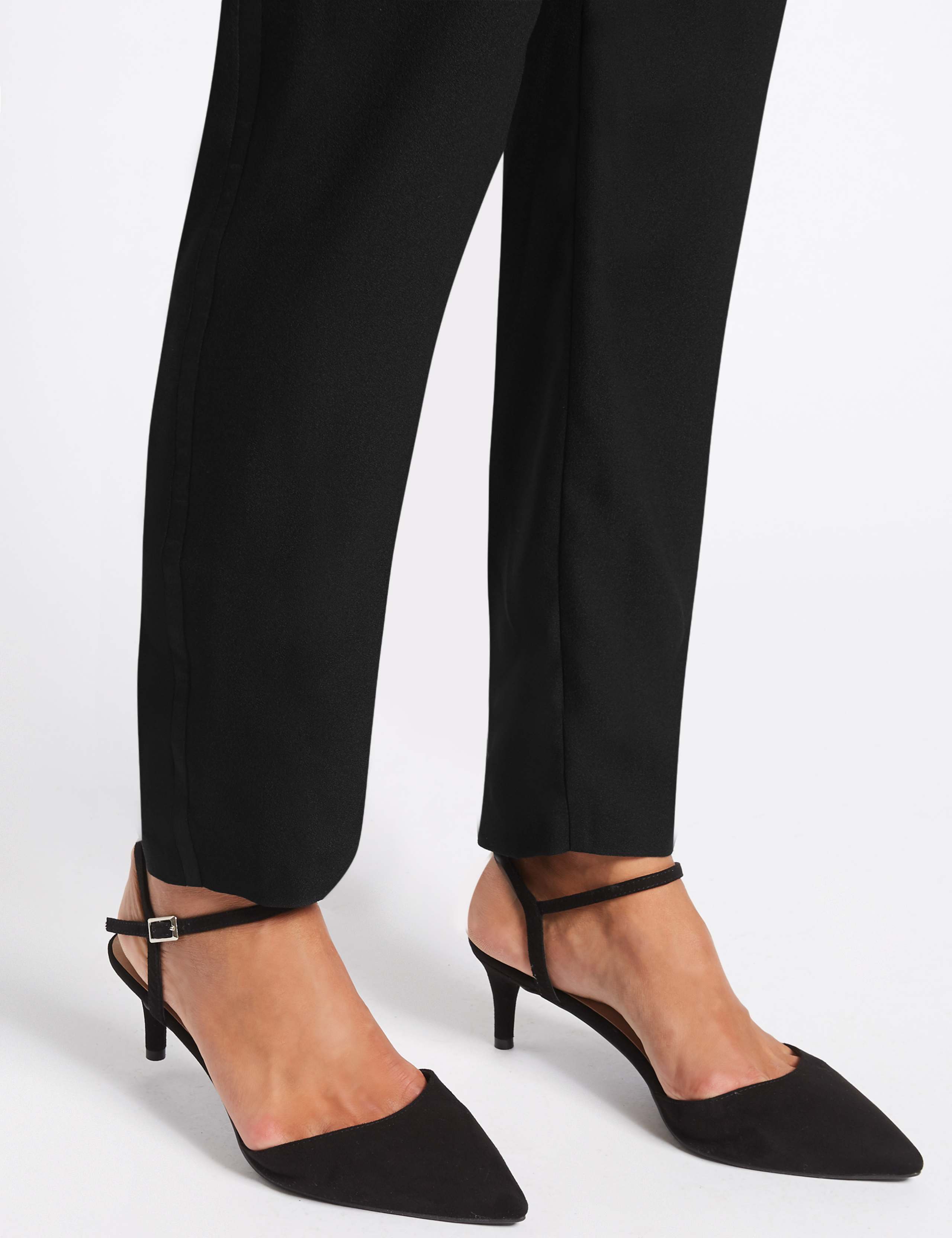Satin Straight Leg Trousers 6 of 6