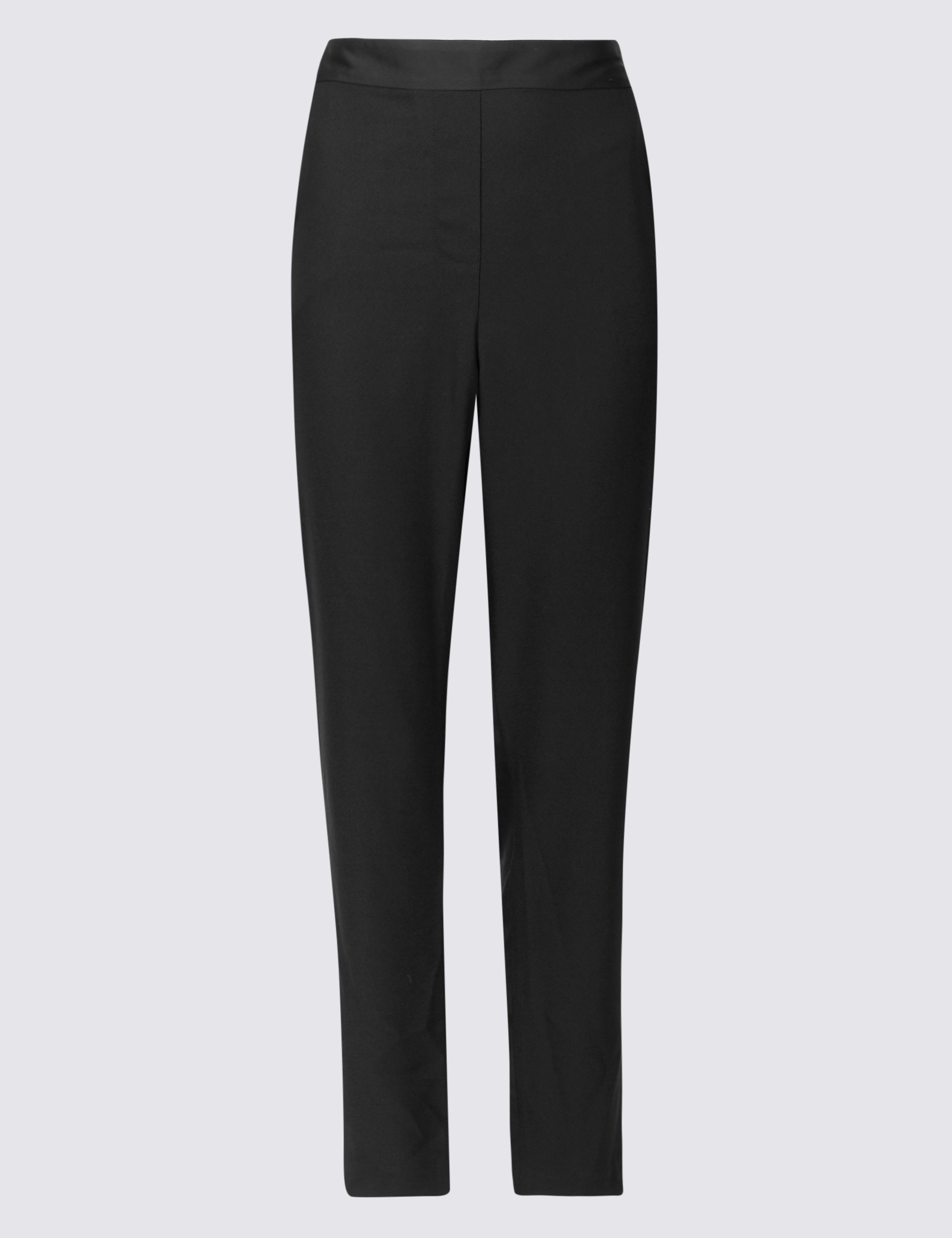 Satin Straight Leg Trousers 2 of 6