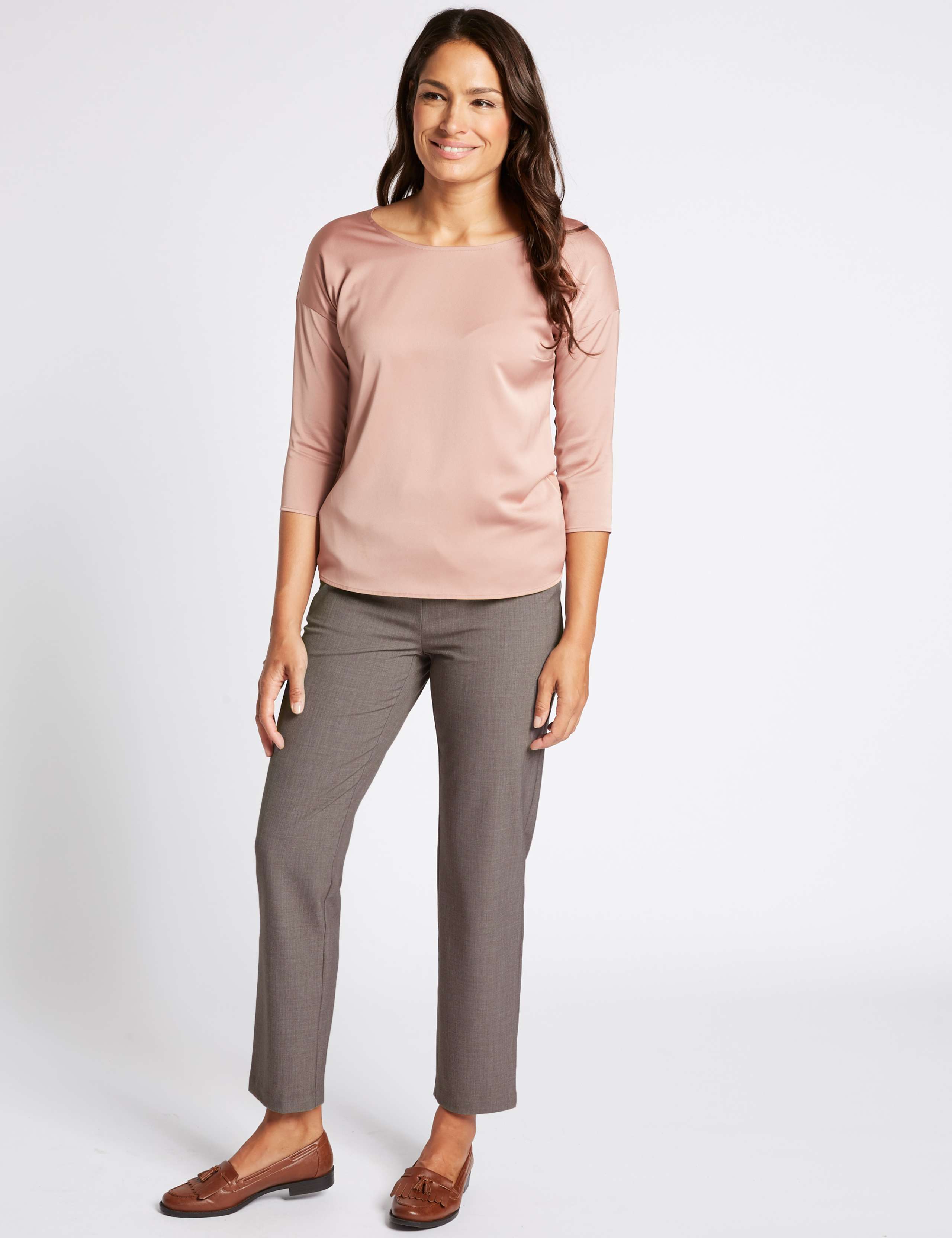 Straight Leg Trousers 1 of 6
