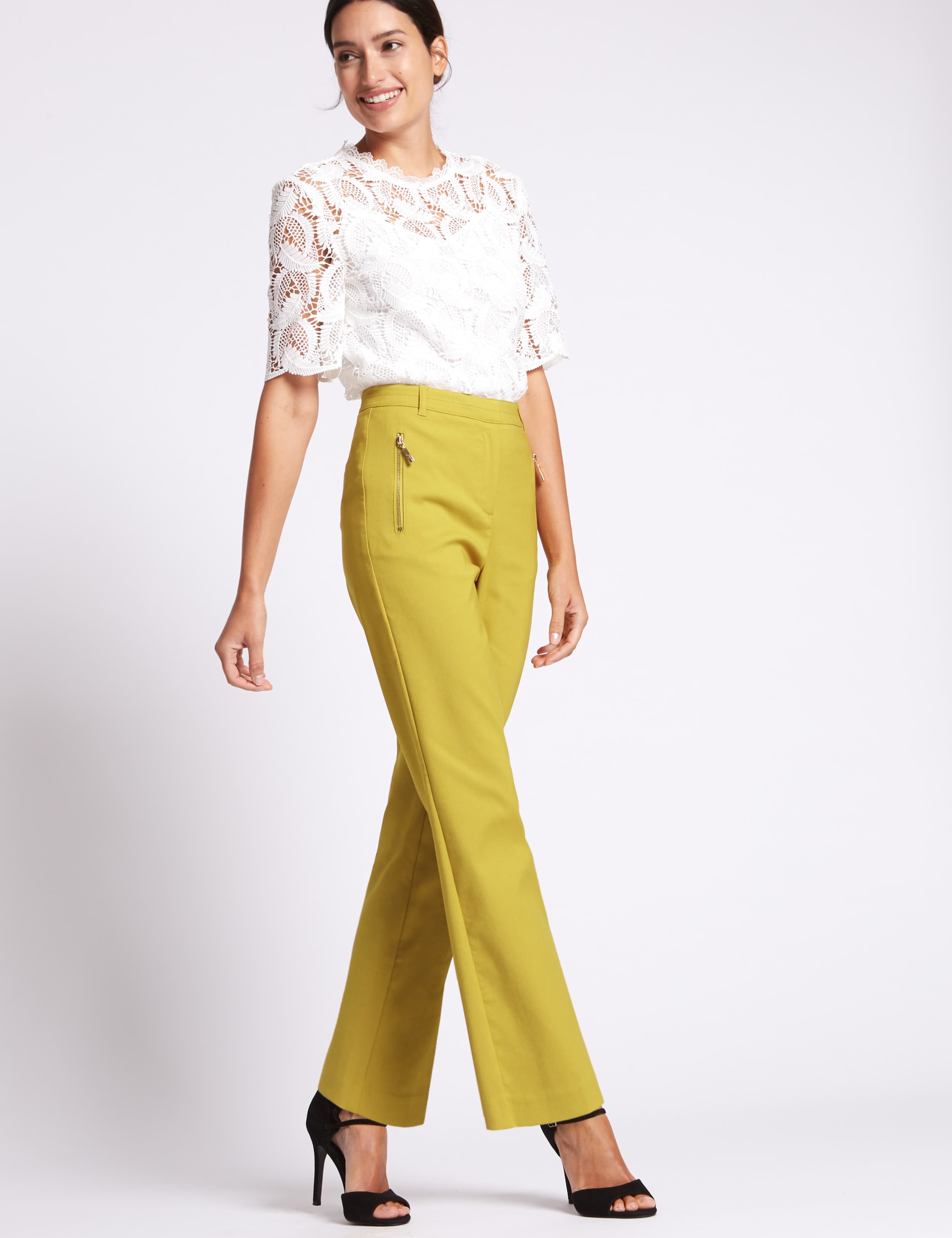 Straight Leg Trousers 2 of 5