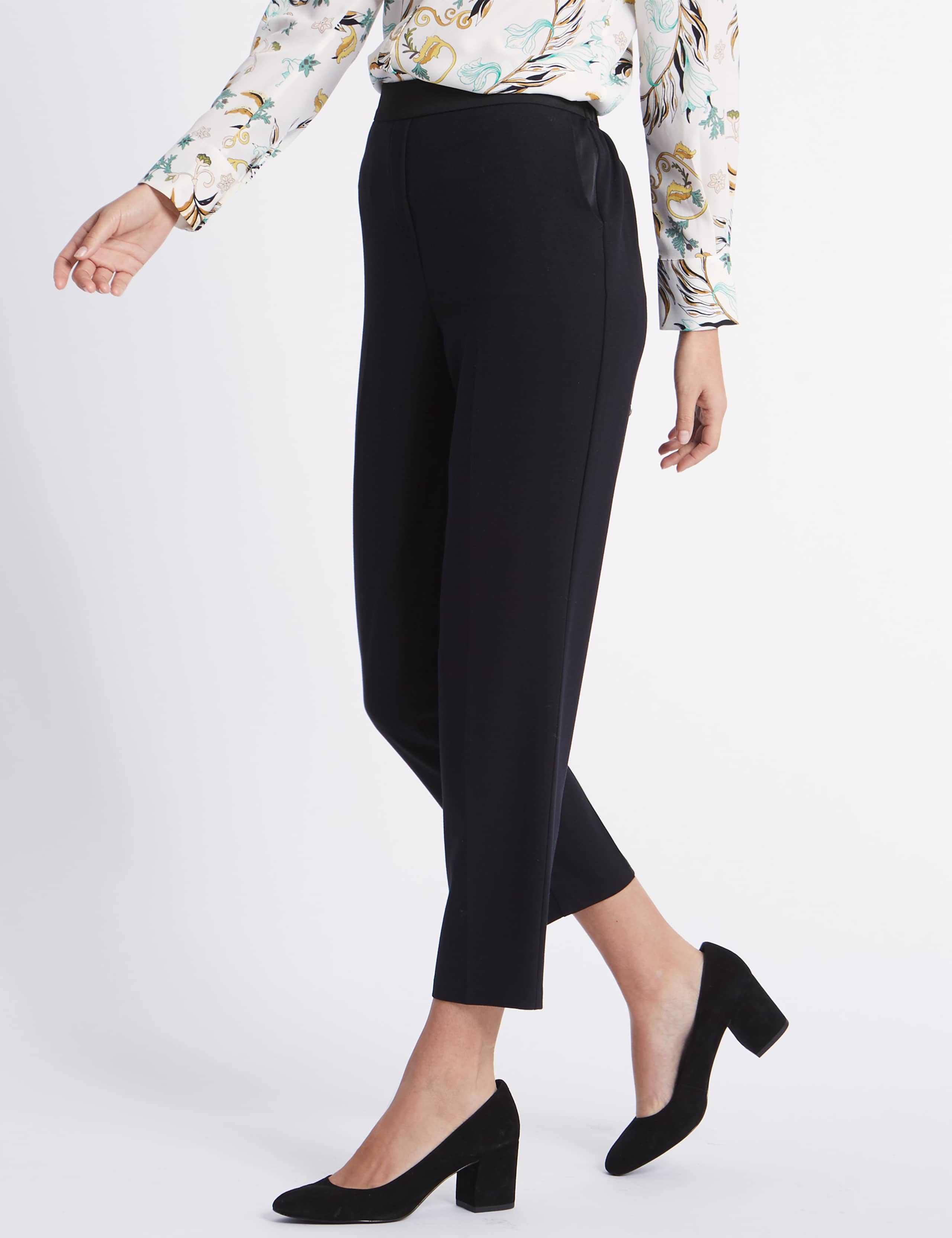 Satin Waist Band Trousers 3 of 6