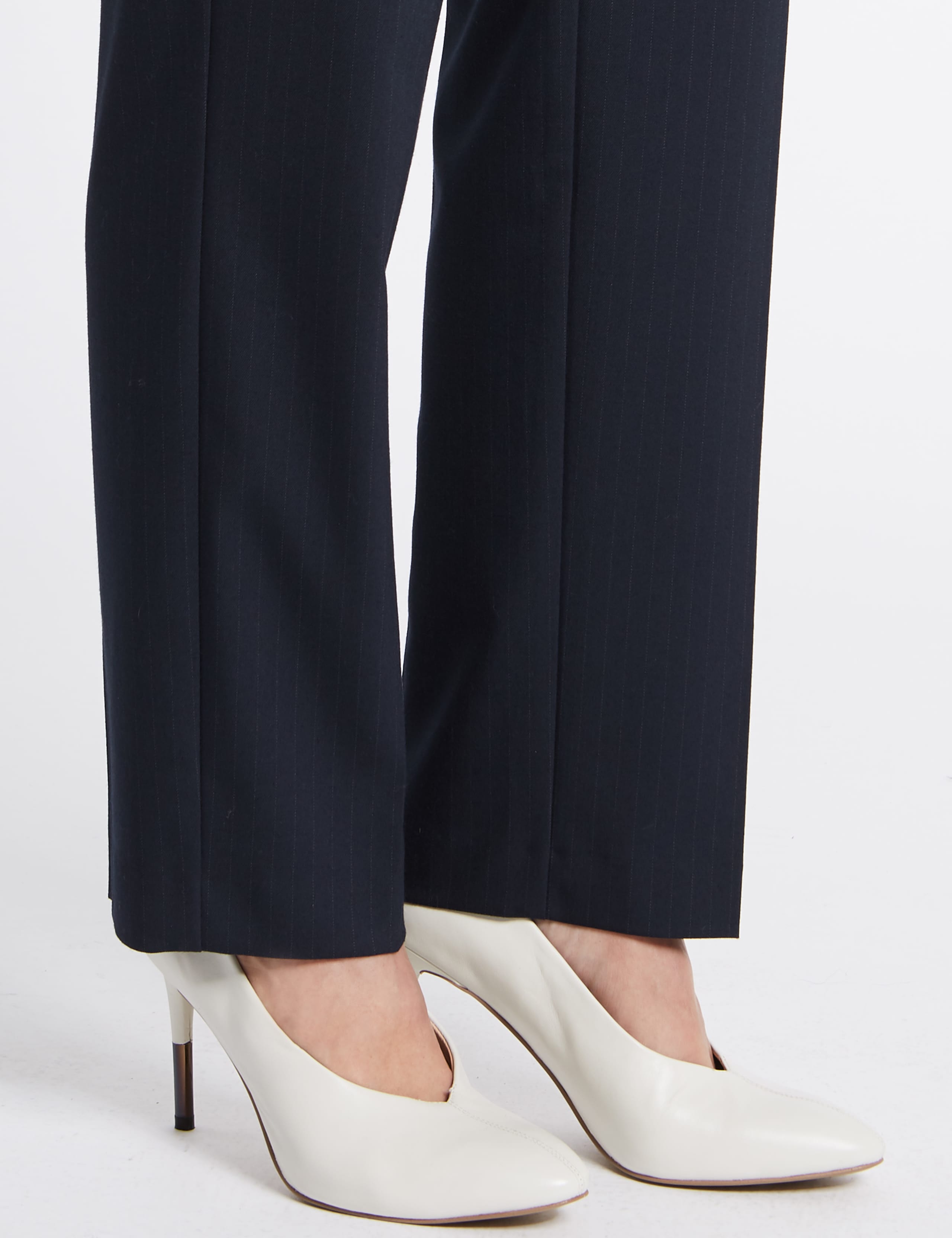 Pinstripe Straight Leg Trousers 5 of 5