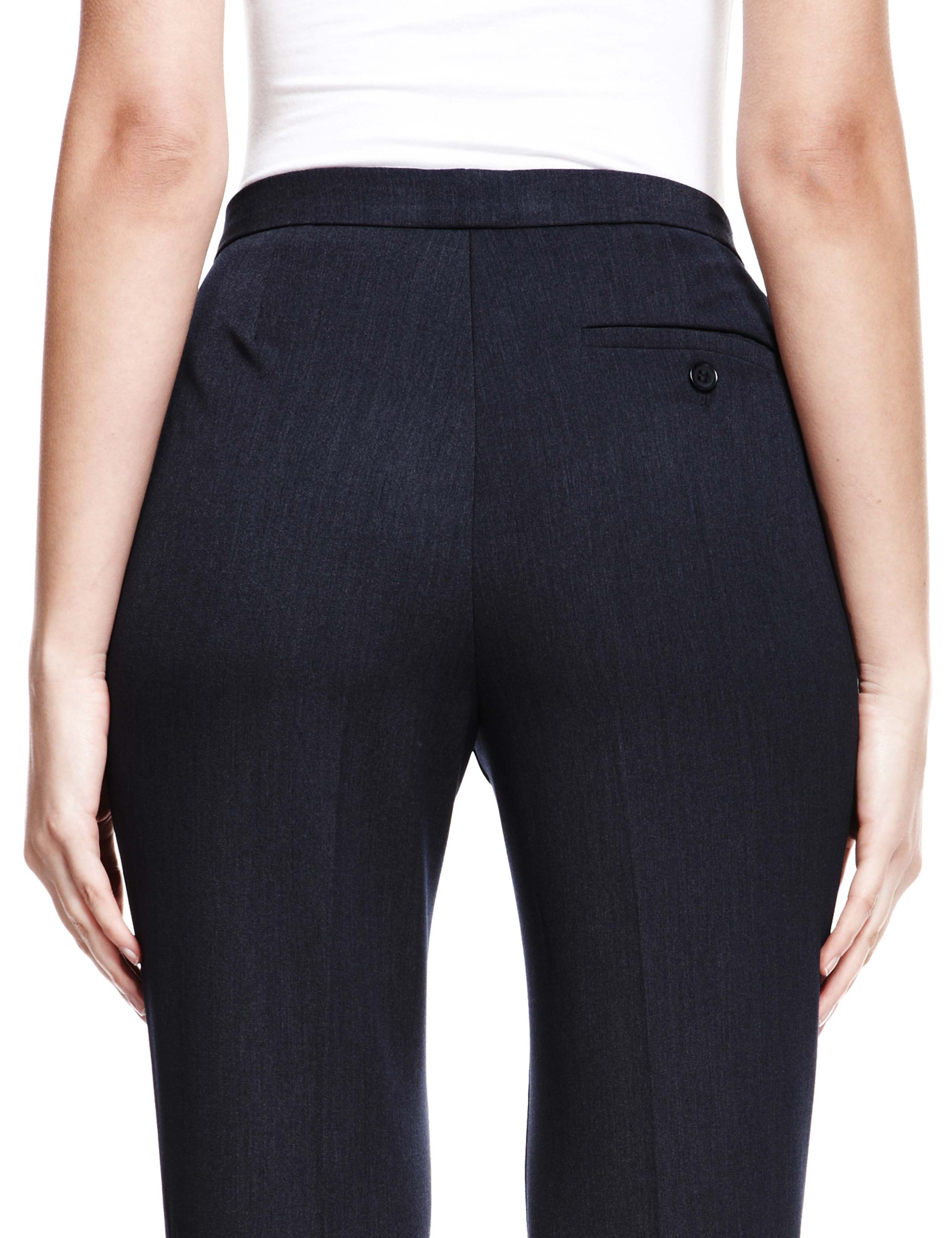 Straight Leg Zipped Trousers 5 of 6