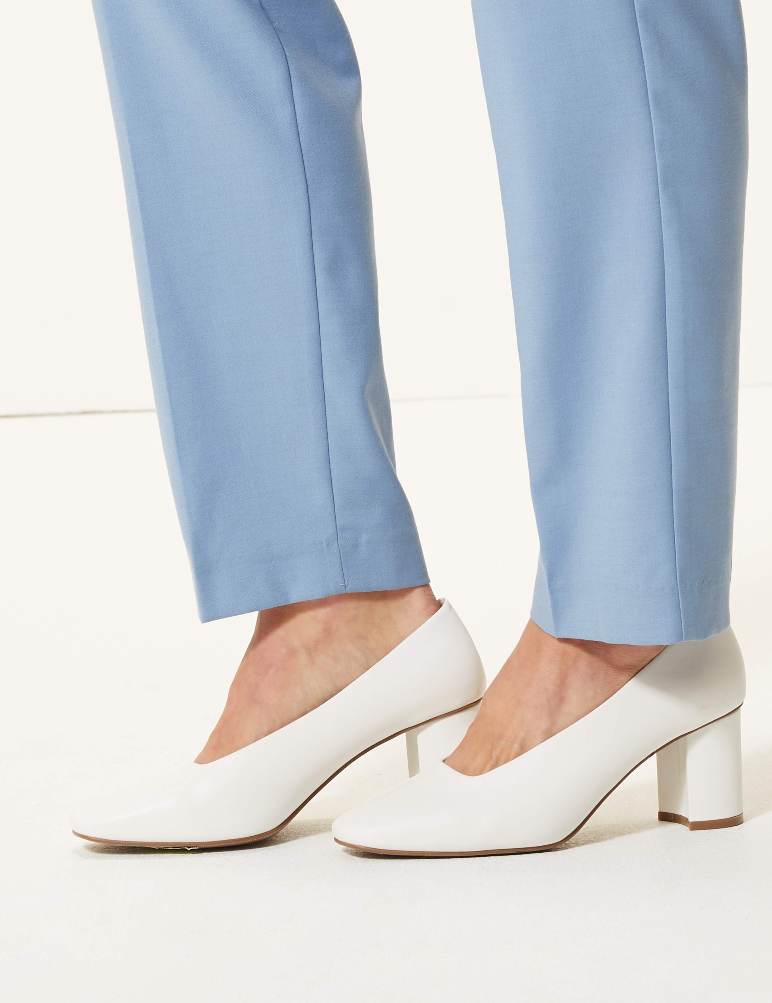 Relaxed Straight Leg Trousers with Wool 4 of 4