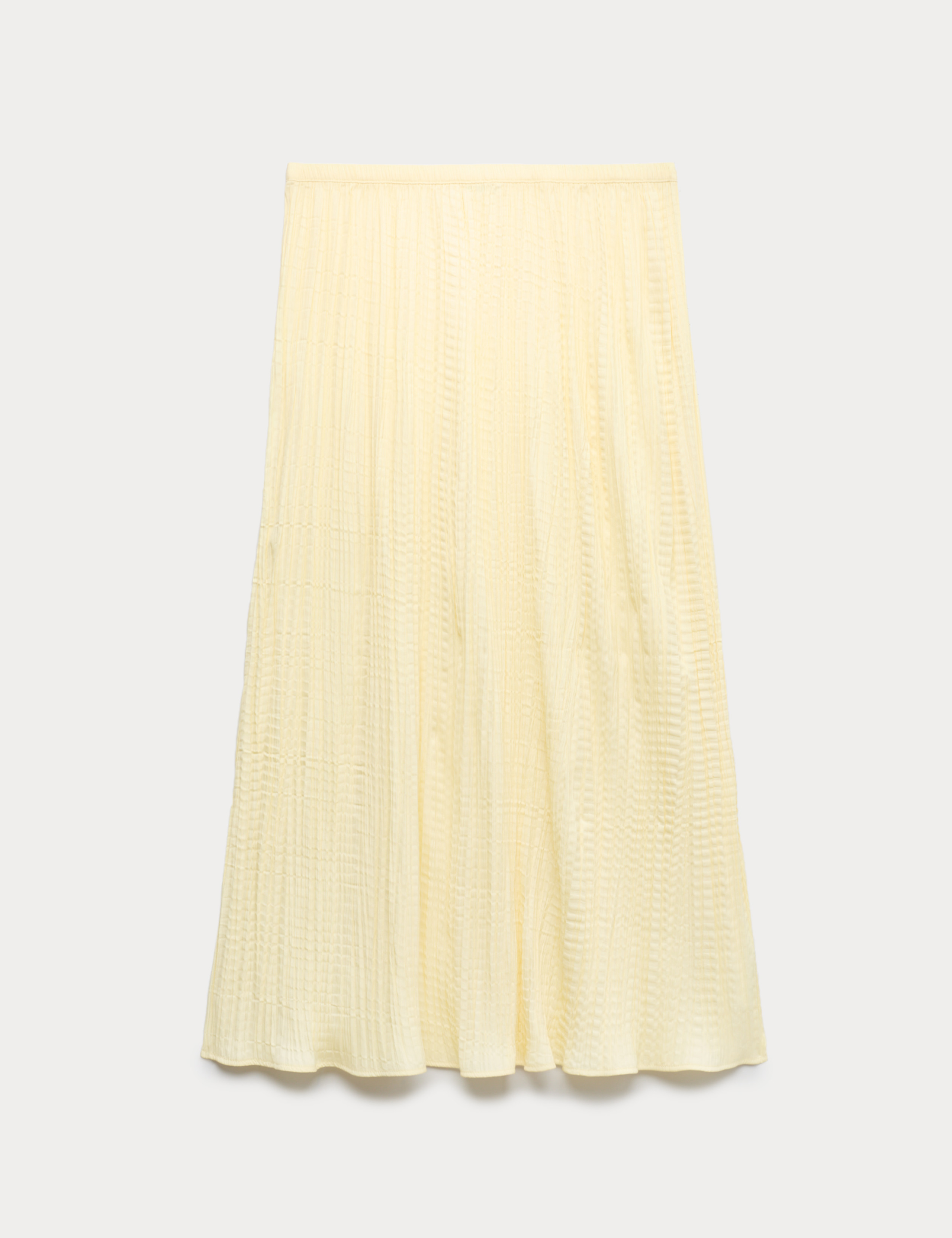 Textured Pleated Midaxi Skirt 2 of 5