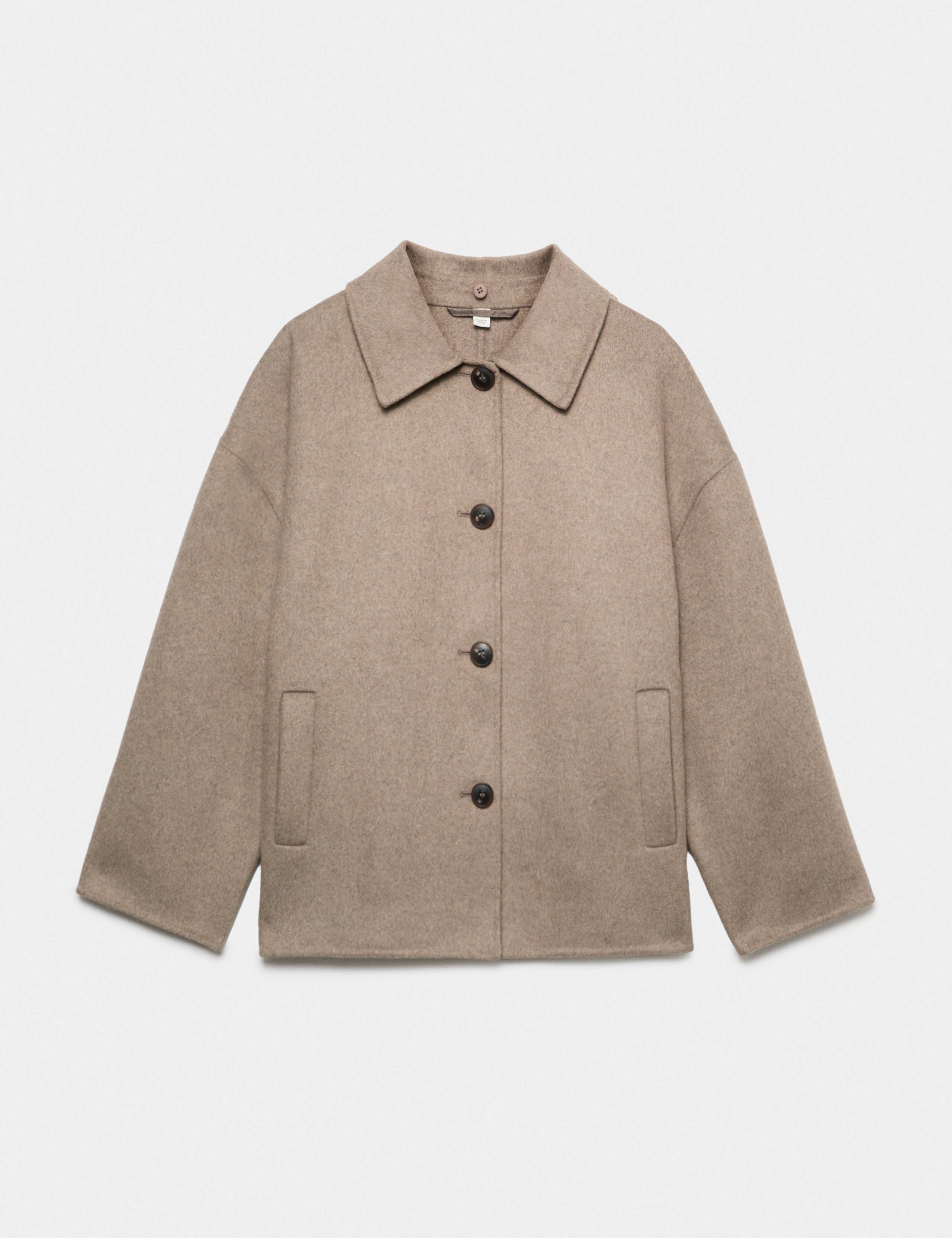Faux Fur Trim Short Coat 7 of 7