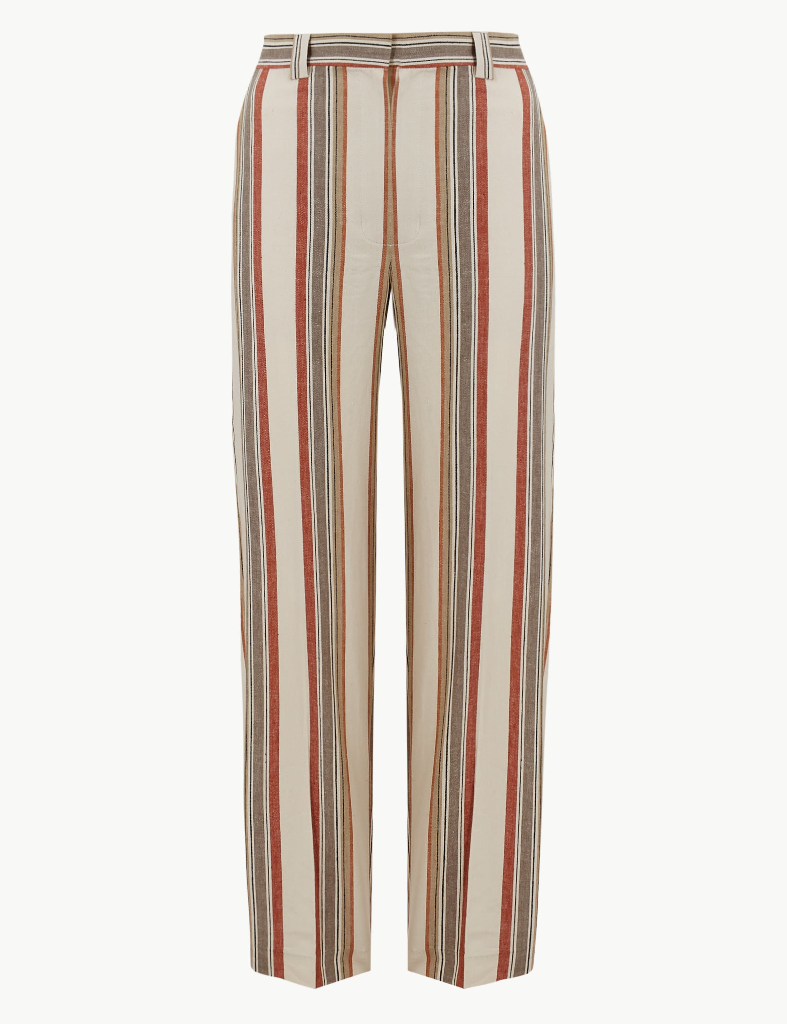 Freya Relaxed Striped Straight Leg Trousers 2 of 5