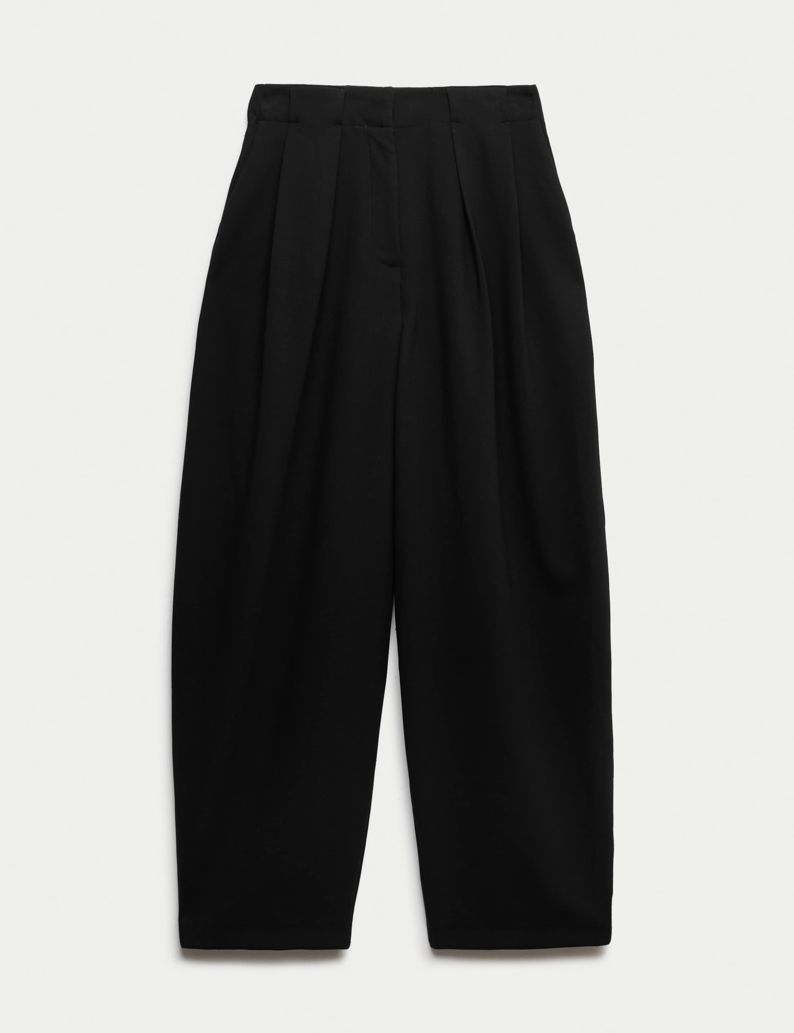 Horseshoe Pleat Front Tapered Trousers 2 of 5