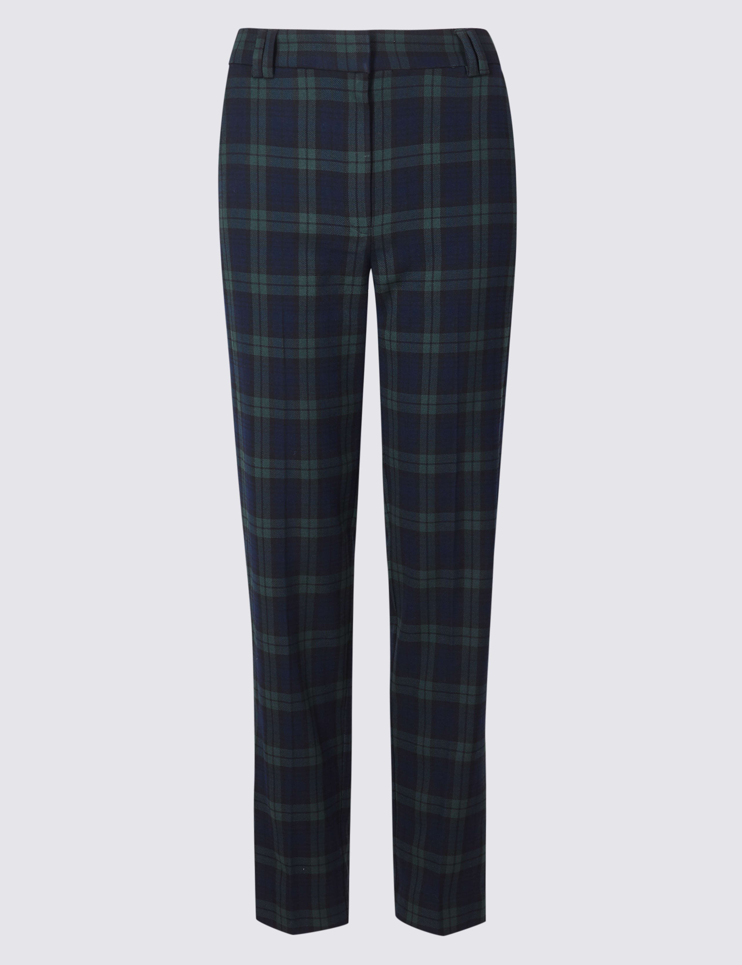 Checked Straight Leg Trousers 2 of 6