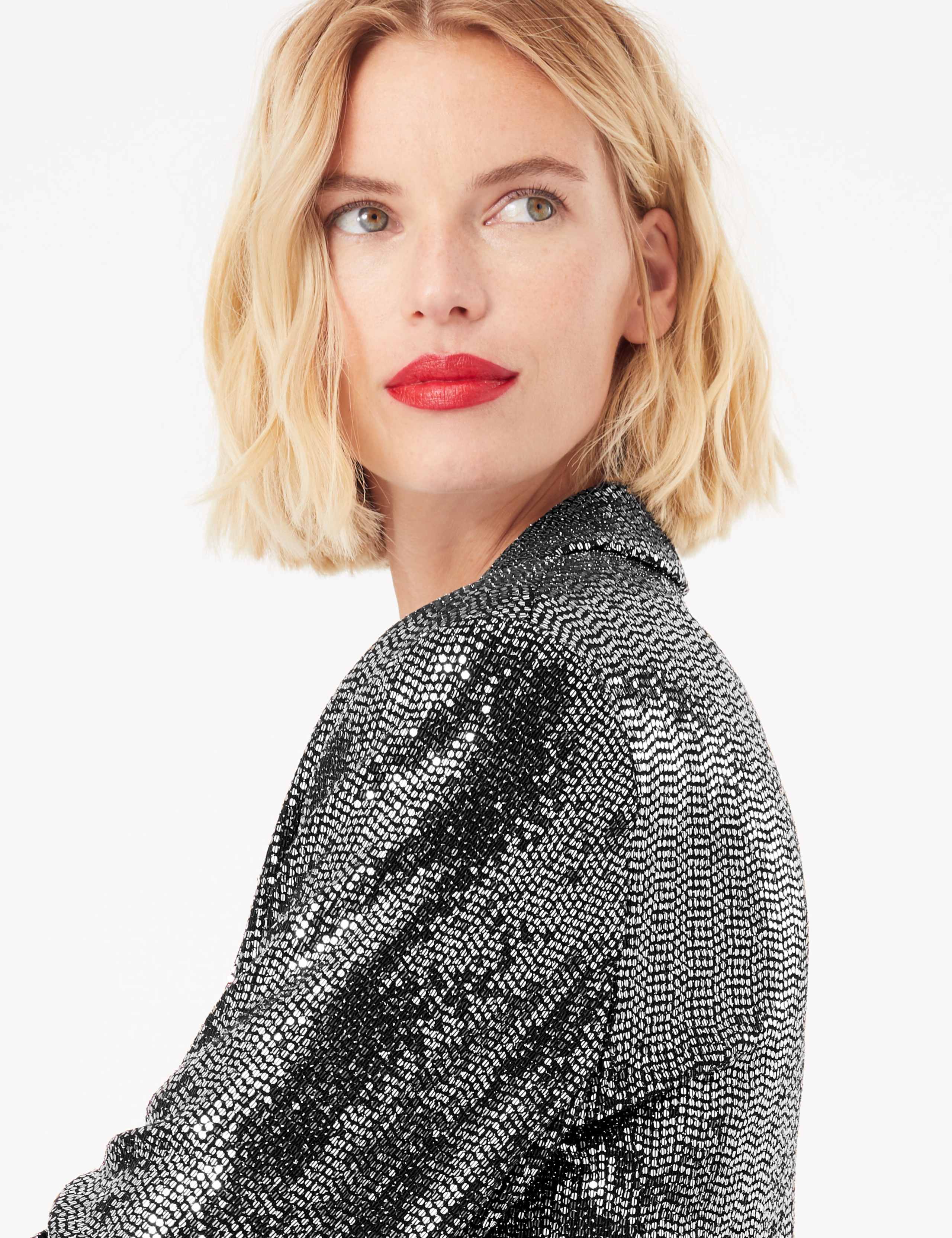 Sequin Blazer 4 of 5