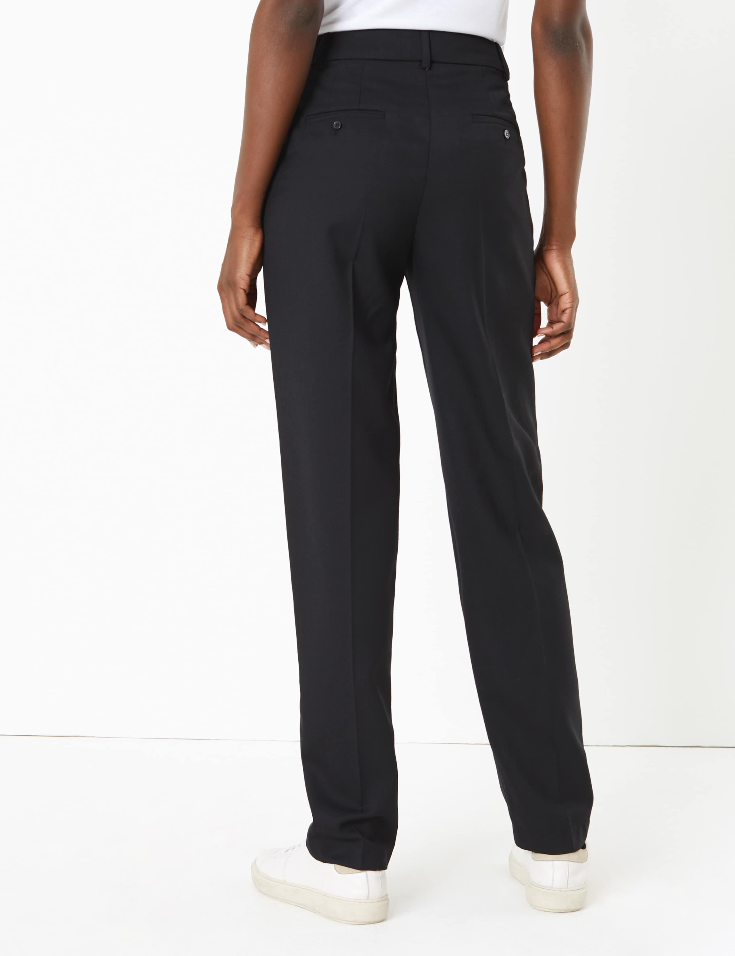 Freya Wool Blend Relaxed Trousers 3 of 5