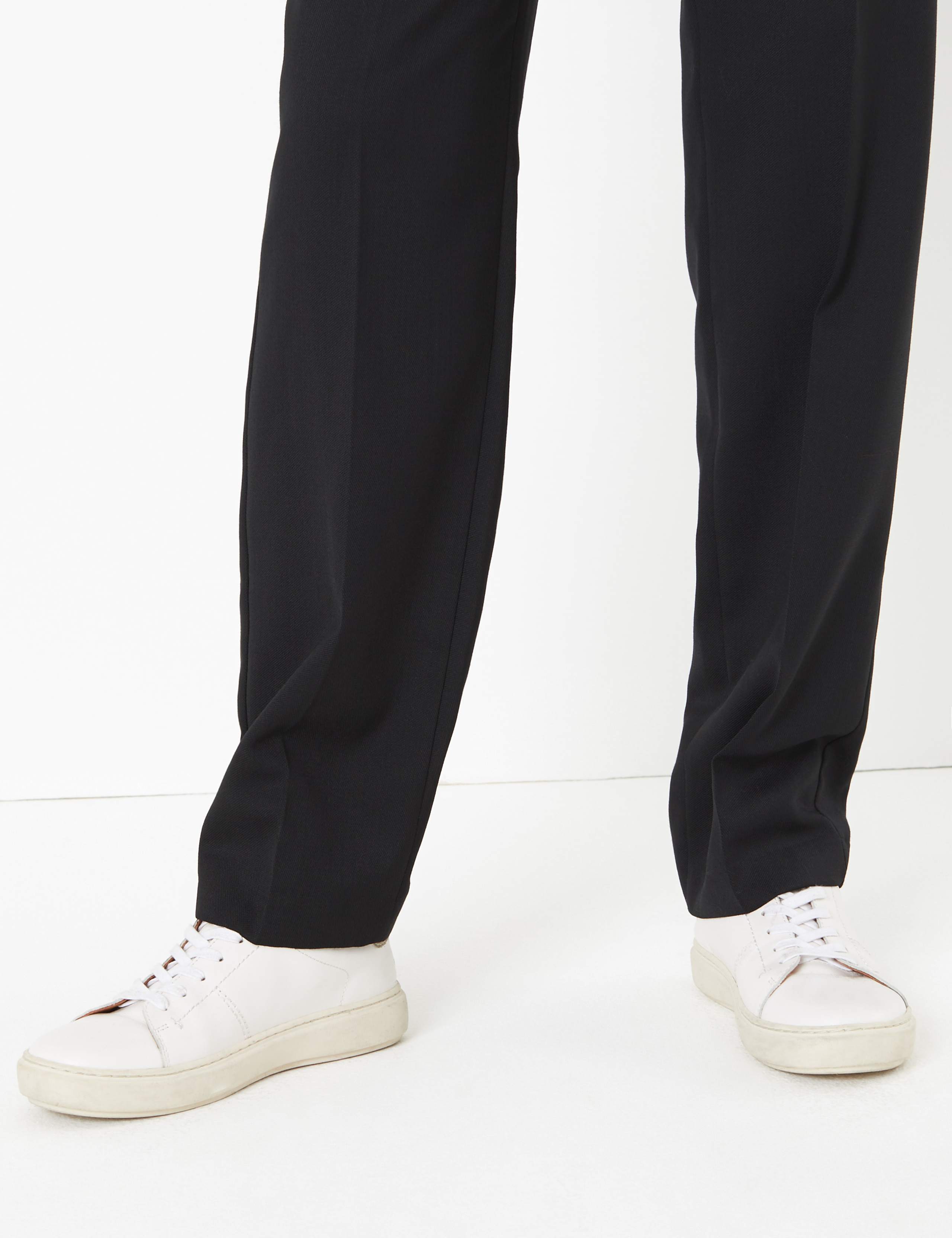 Freya Wool Blend Relaxed Trousers 5 of 5