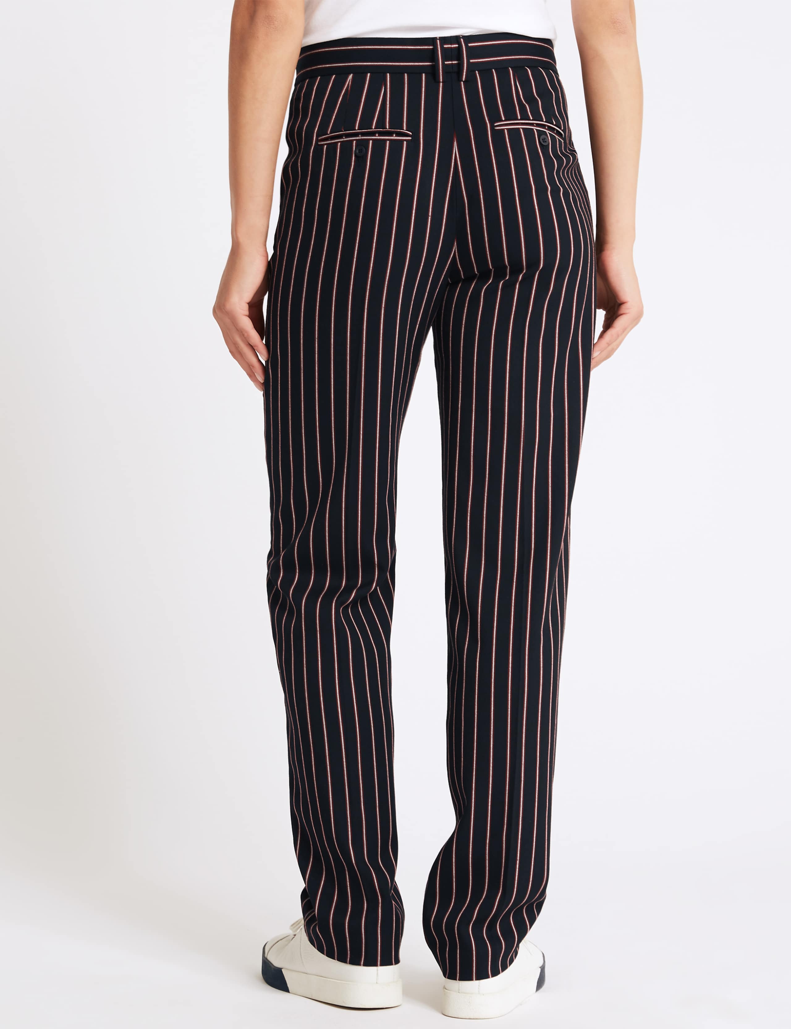 Striped Straight Leg Trousers 4 of 6