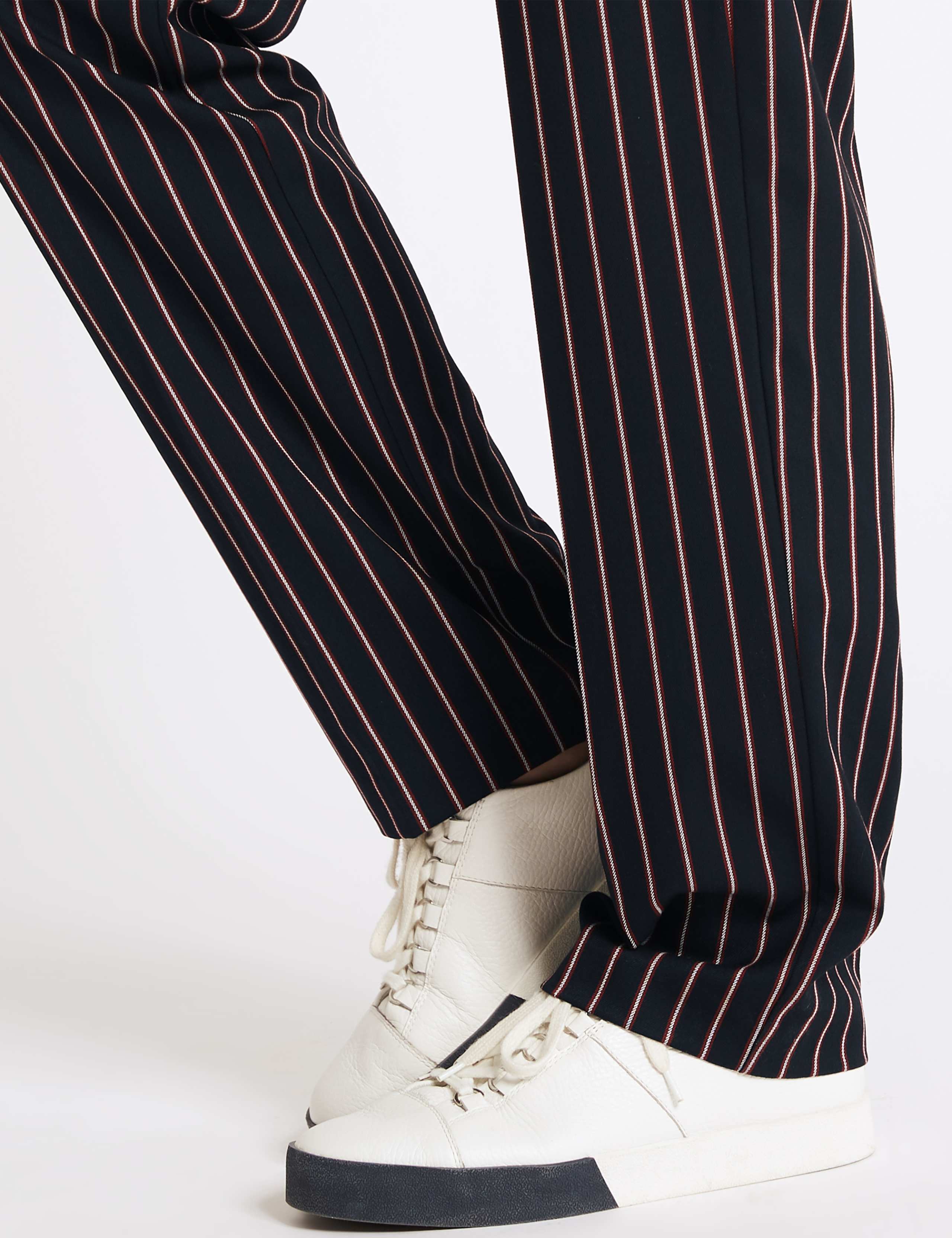 Striped Straight Leg Trousers 6 of 6