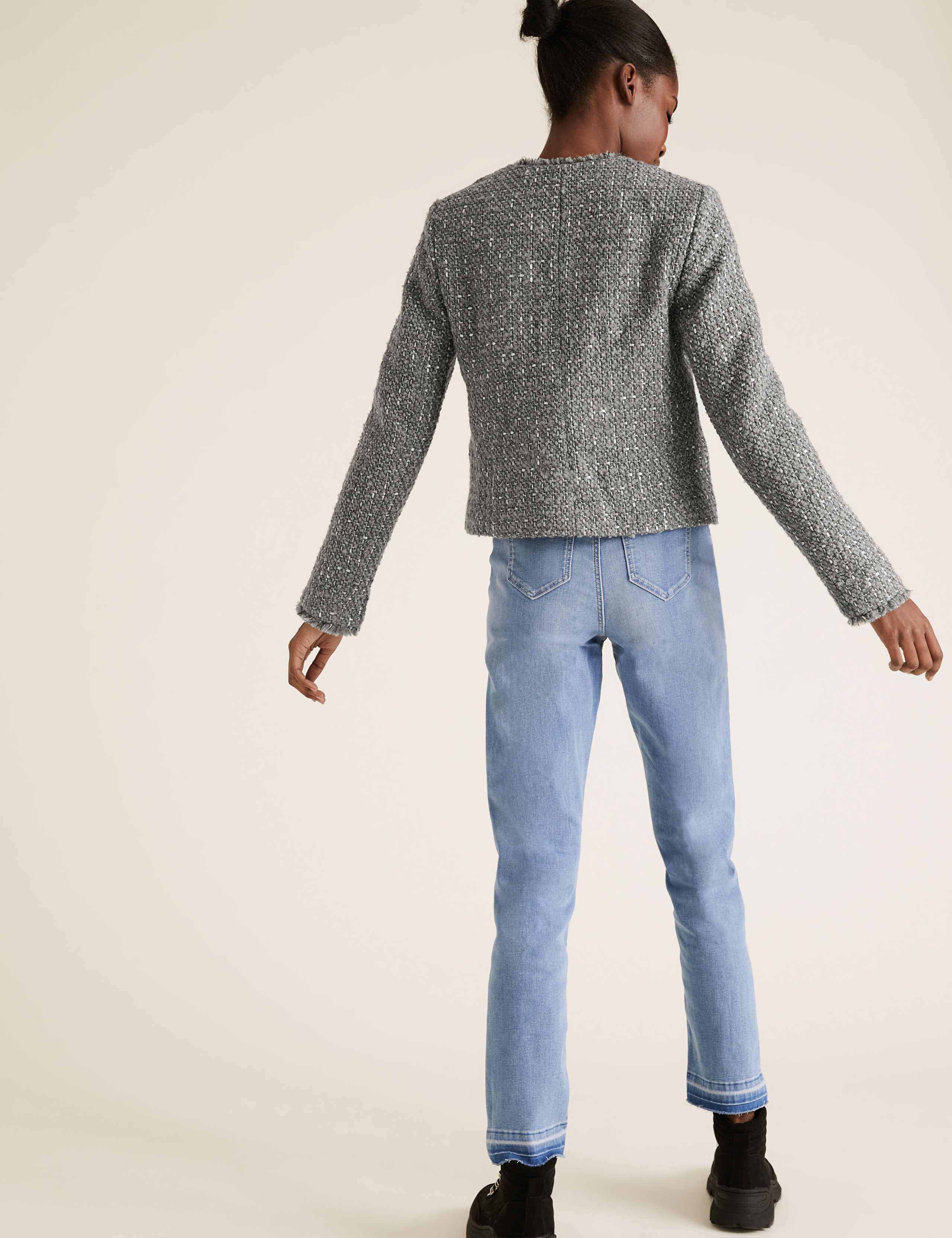 Tweed Slim Short Jacket 4 of 4