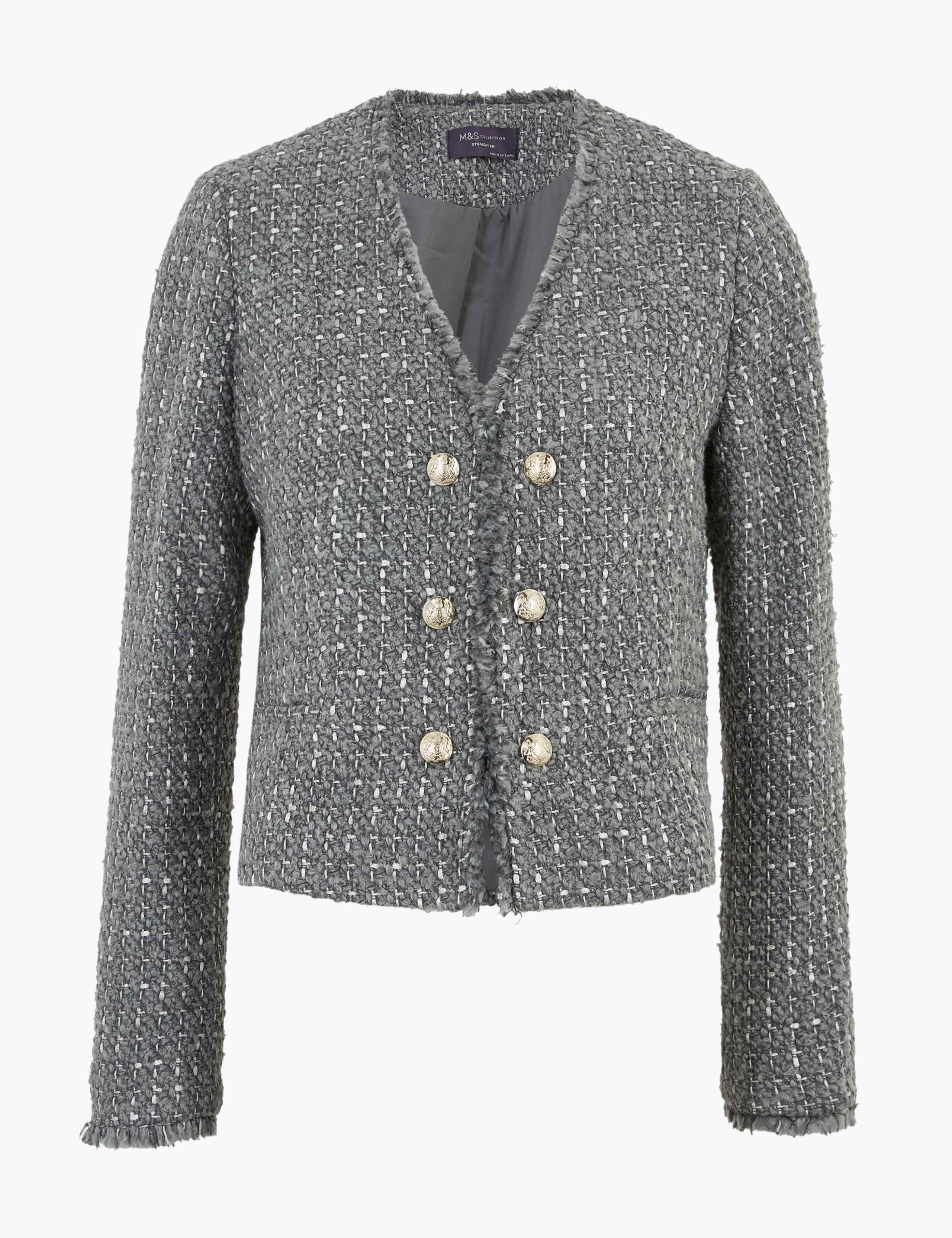 Tweed Slim Short Jacket 2 of 4