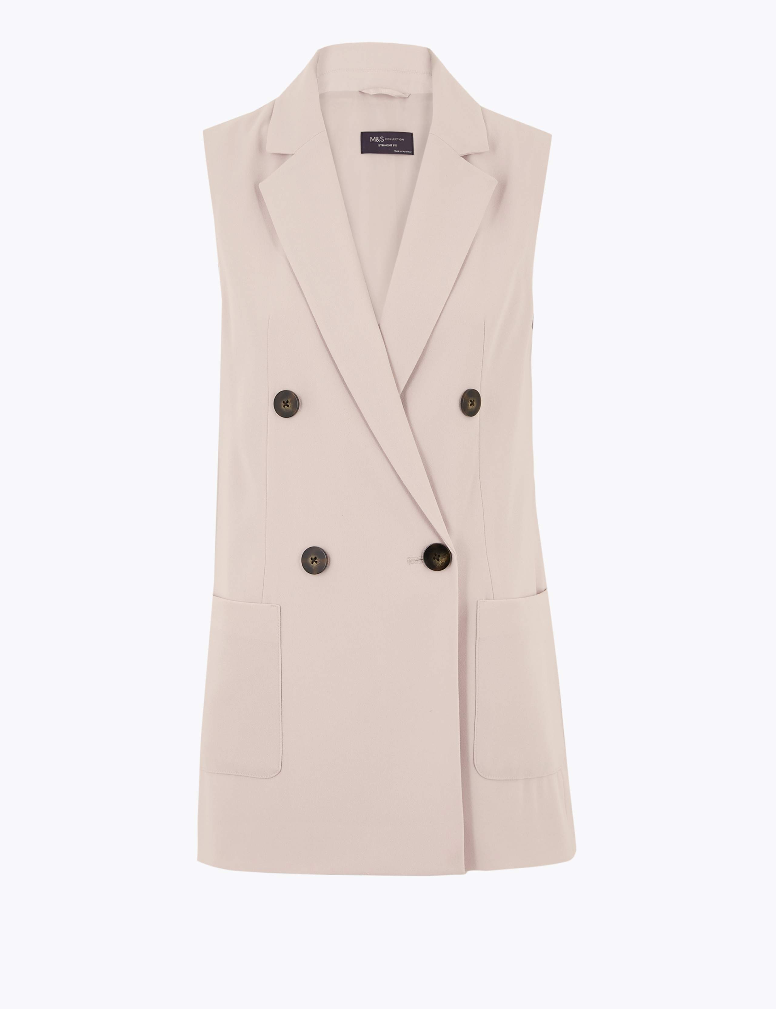 Sleeveless Double Breasted Blazer 1 of 1