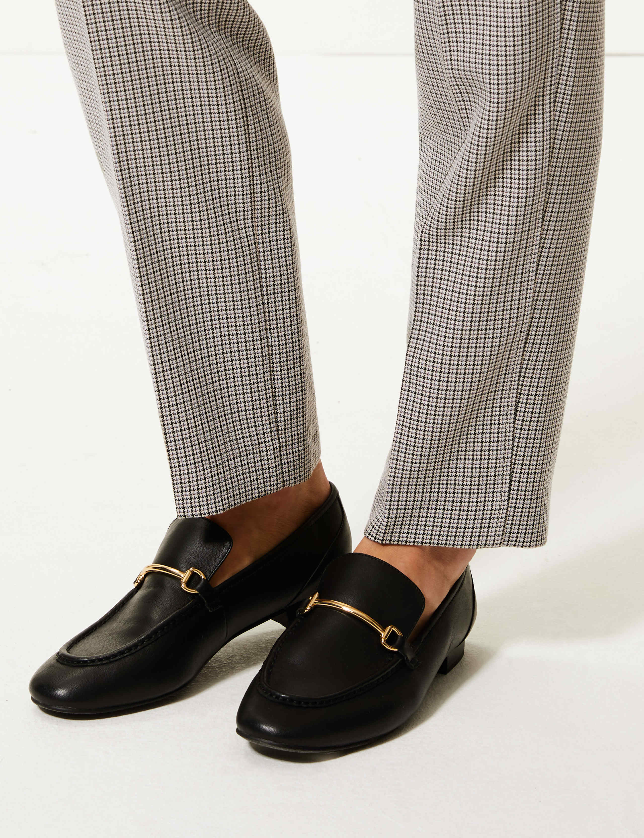 Checked Straight Fit Trousers 5 of 5