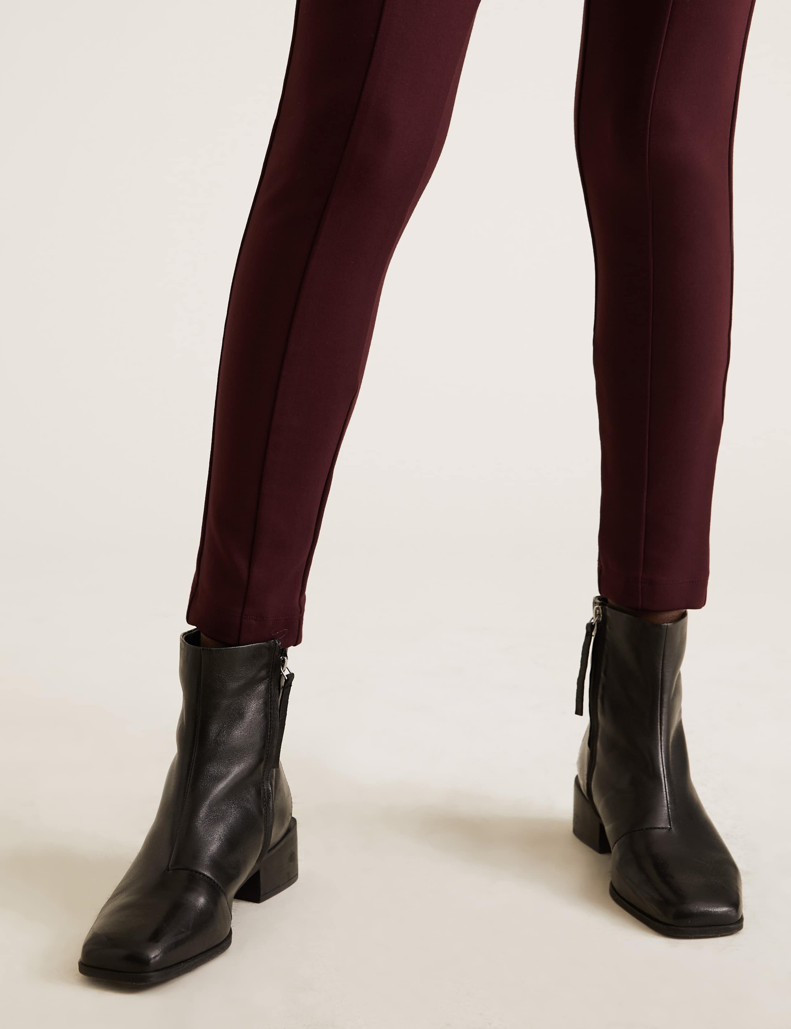 Jersey Zip Pockets Skinny Trousers 6 of 6