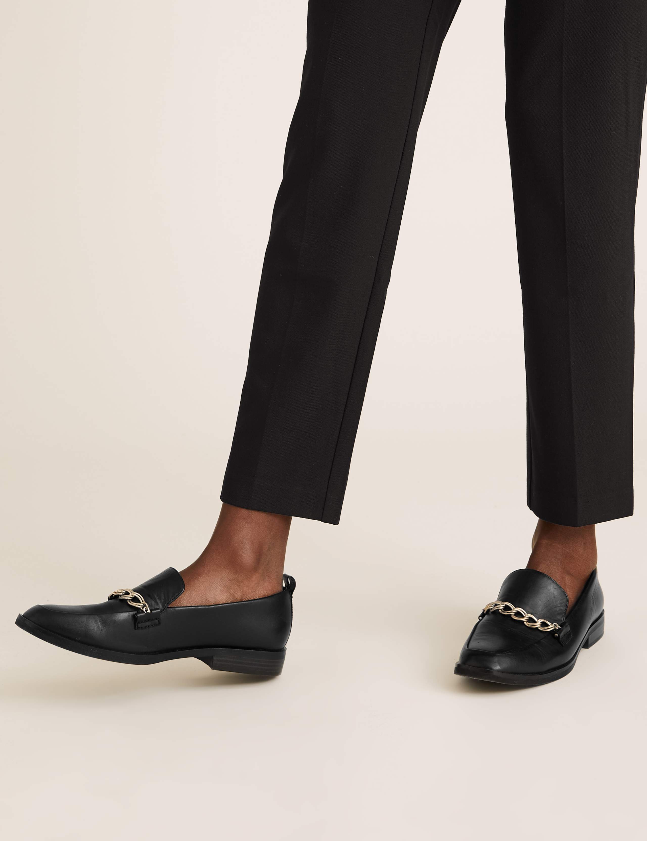 Mia Slim Tuxedo Ankle Grazer Trousers 4 of 5