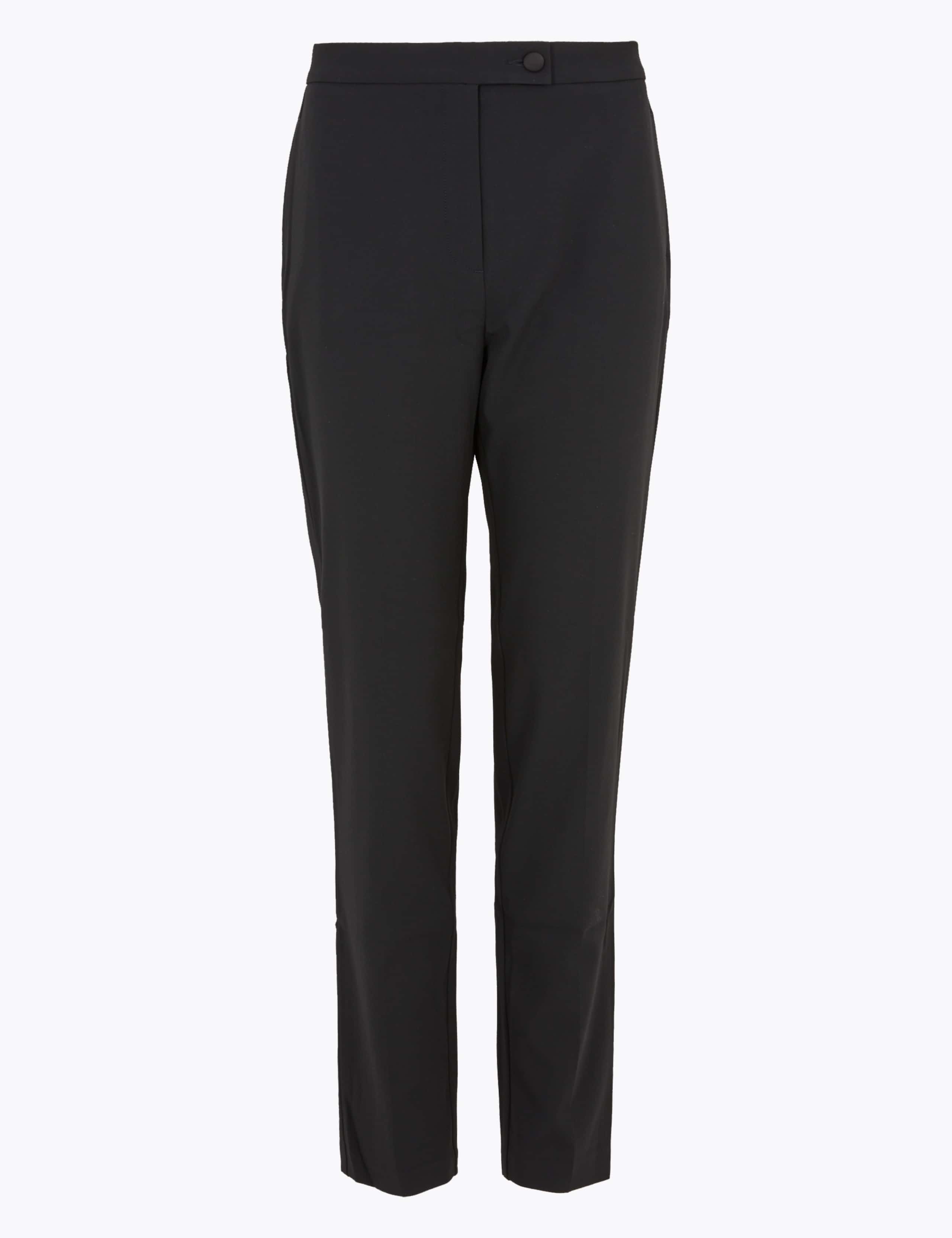 Mia Slim Tuxedo Ankle Grazer Trousers 1 of 5