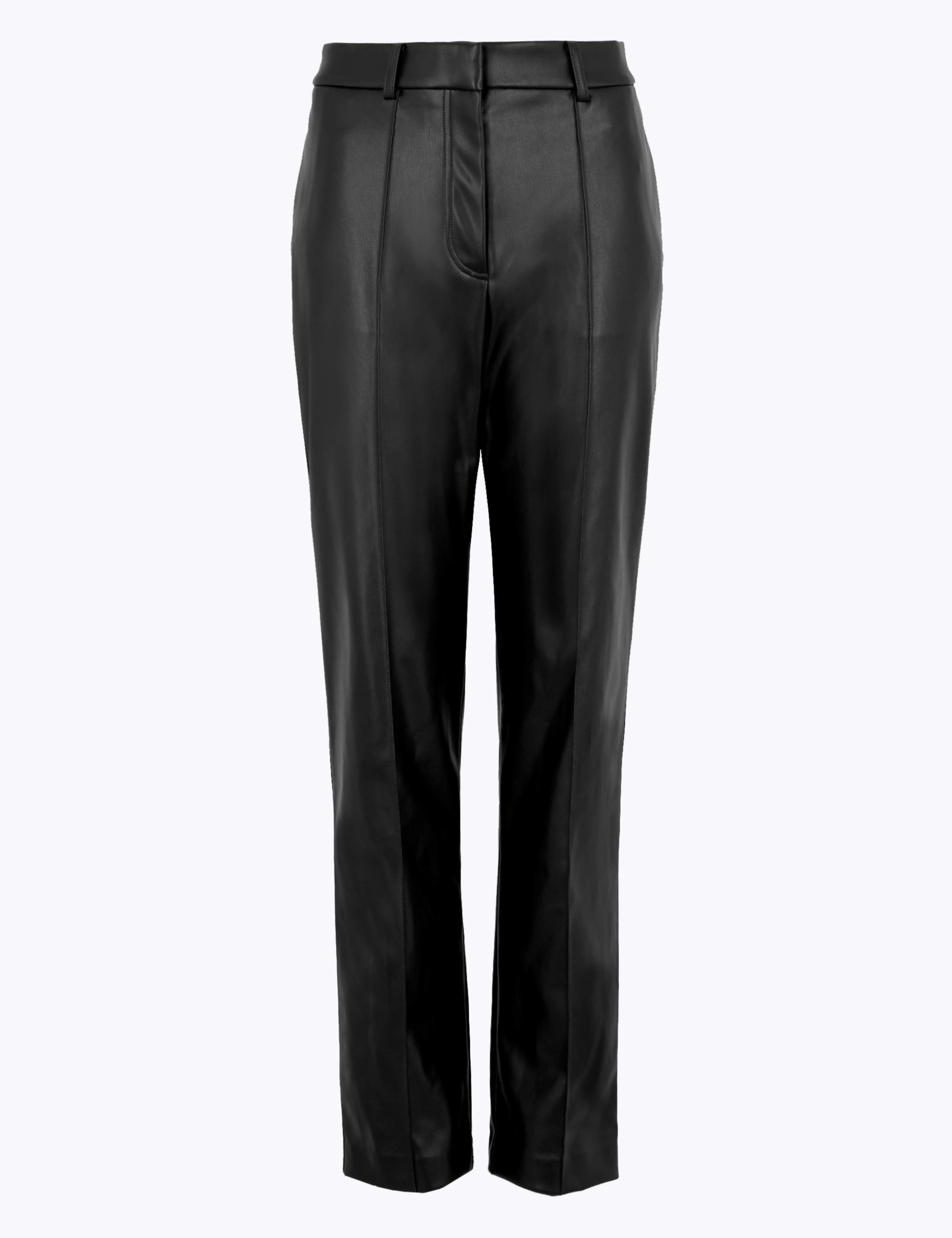 Freya Straight Leg Faux Leather Trousers 2 of 6