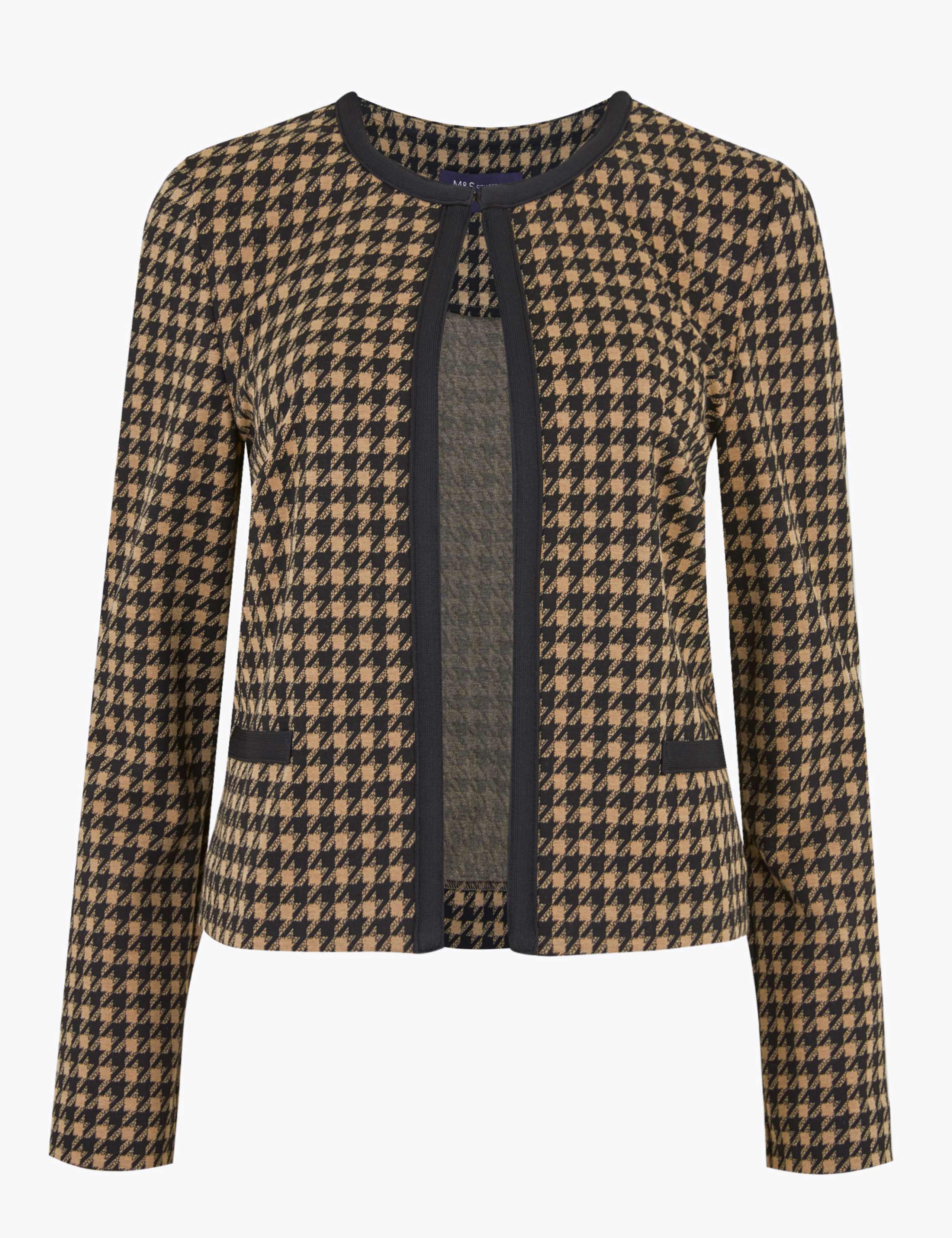 Jersey Slim Dogtooth Jacket 2 of 4