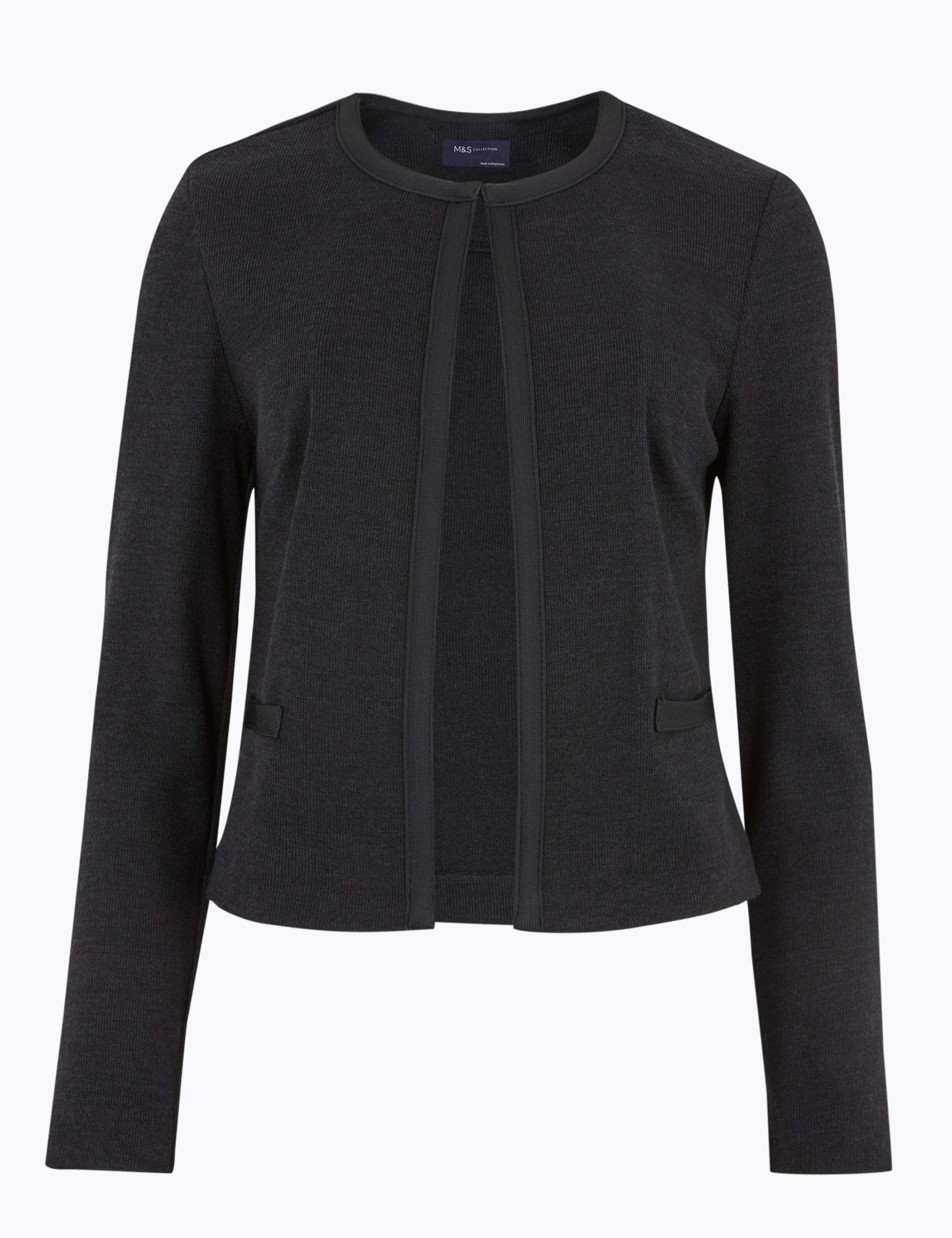 Jersey Slim Edge to Edge Jacket 2 of 4