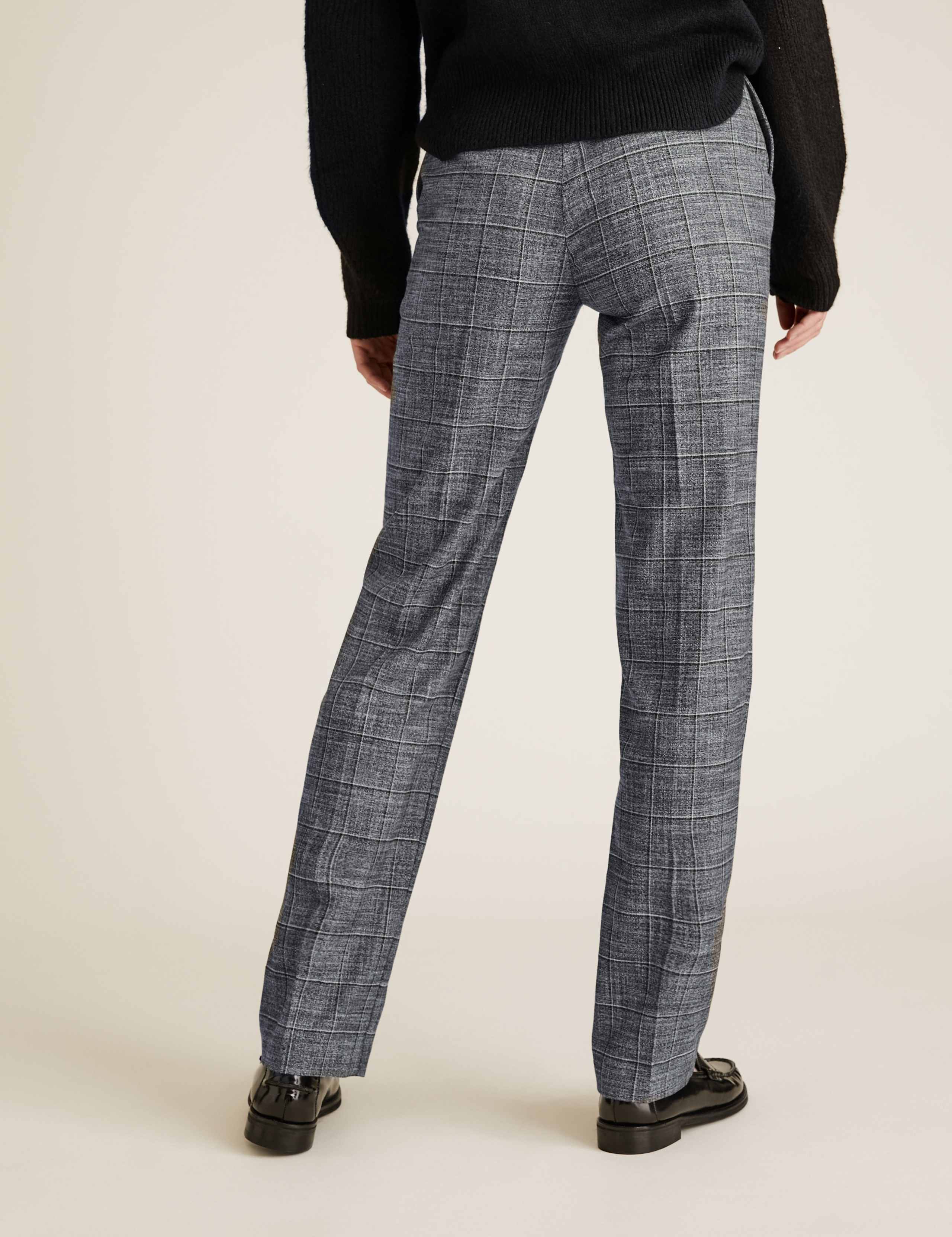 Freya Straight Leg Checked Trousers 6 of 6