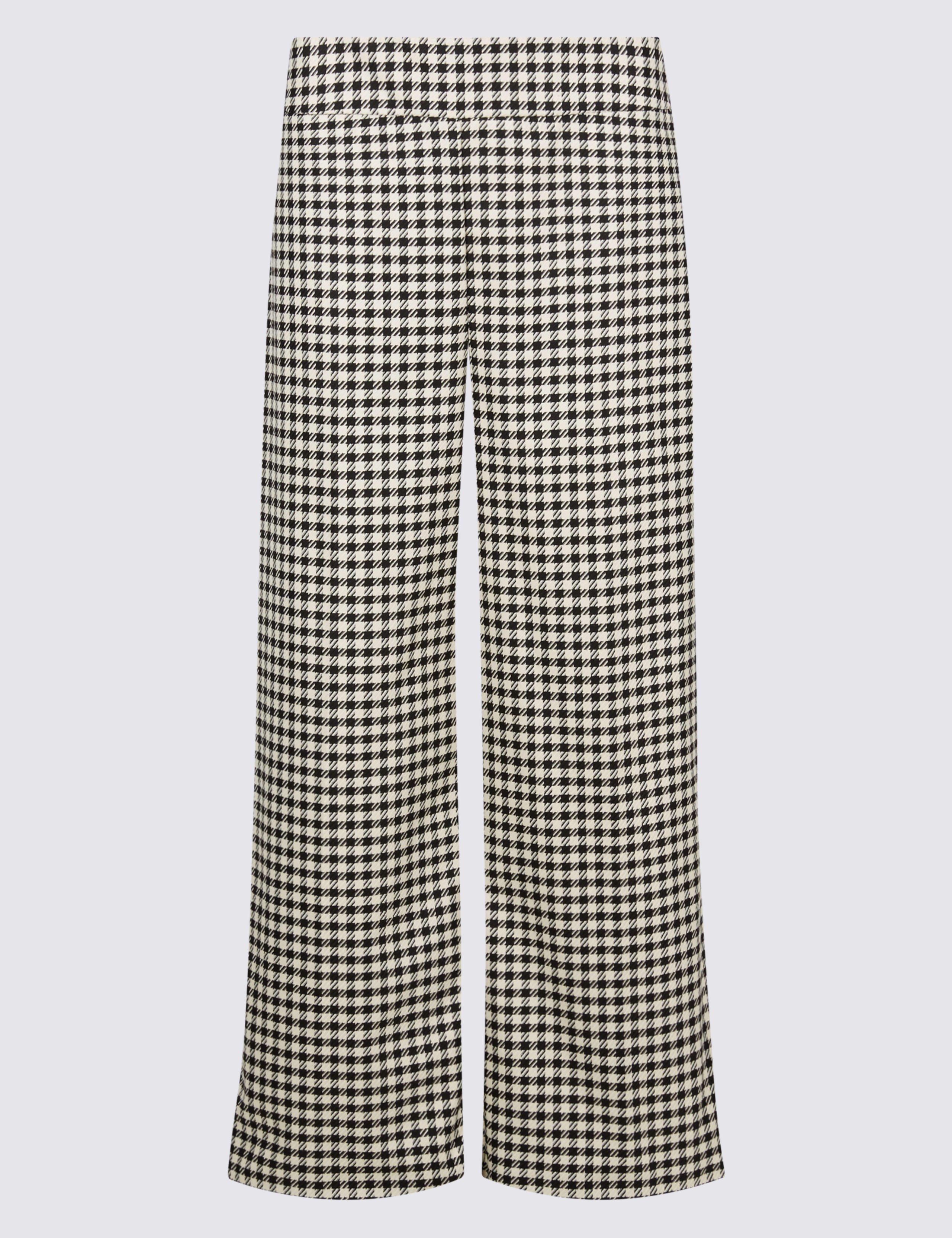 Checked Wide Leg Trousers 2 of 6