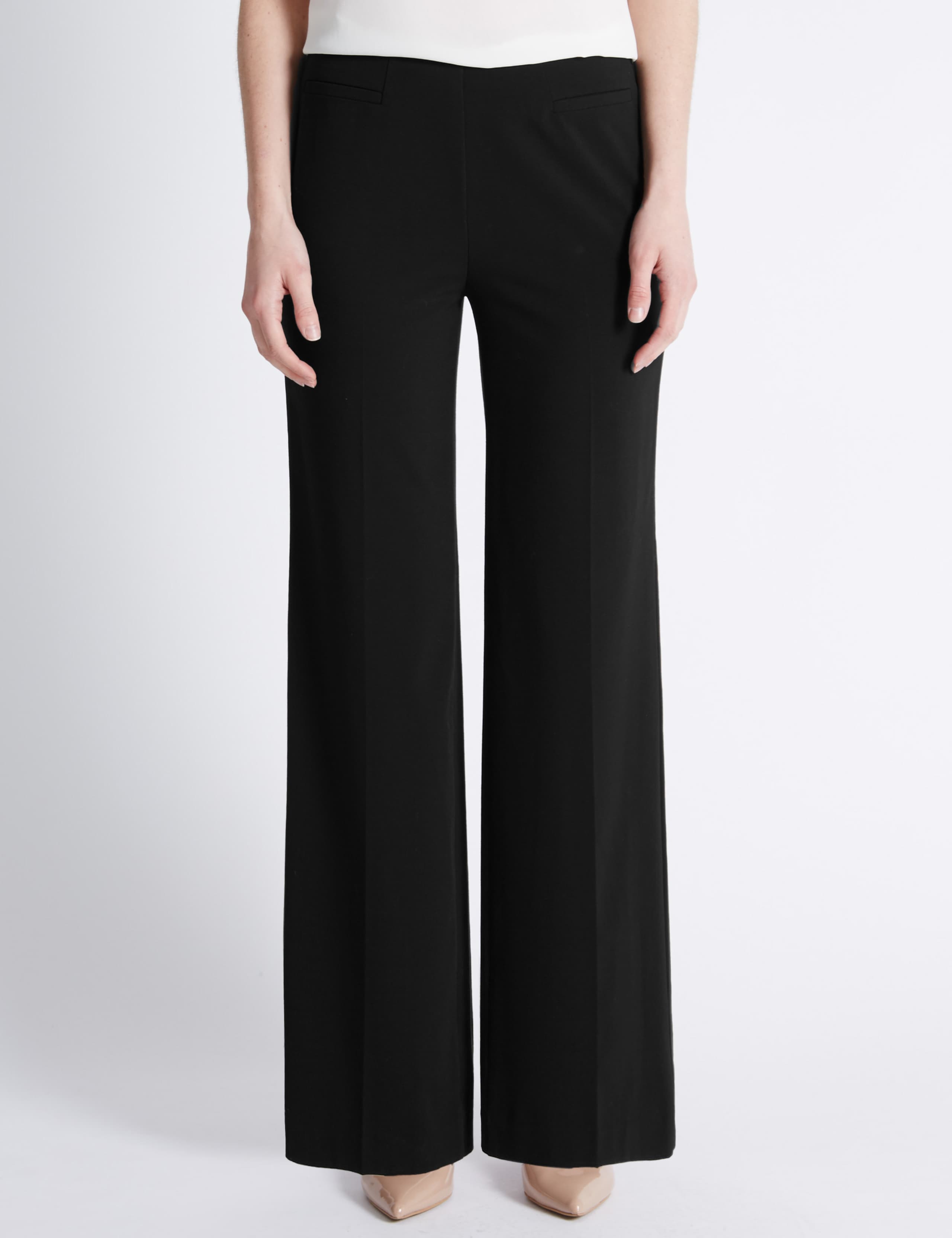 Front Pocket Wide Leg Trousers 1 of 3
